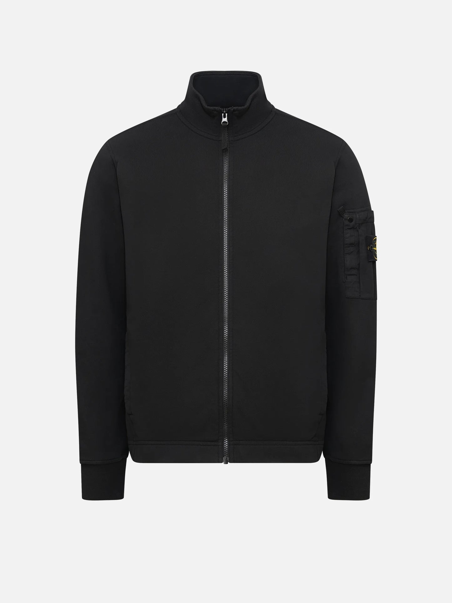 STONE ISLAND - Sweatjacke aus Baumwollfleece für Herren