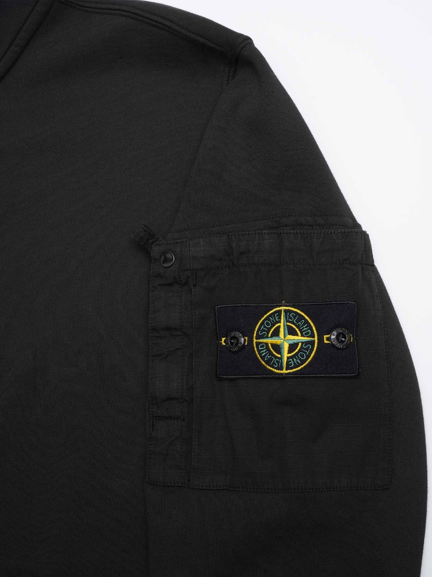 STONE ISLAND - Sweatjacke aus Baumwollfleece für Herren