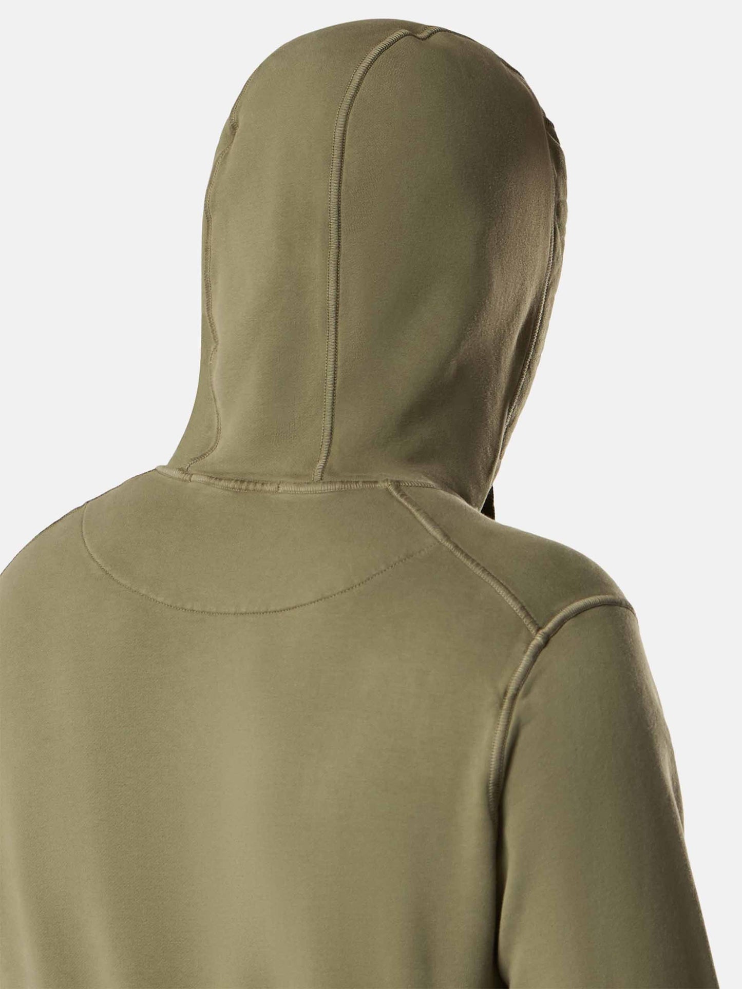 STONE ISLAND - Hoodie mit Kompass-Patch für Herren in Militärgrün - Military green
