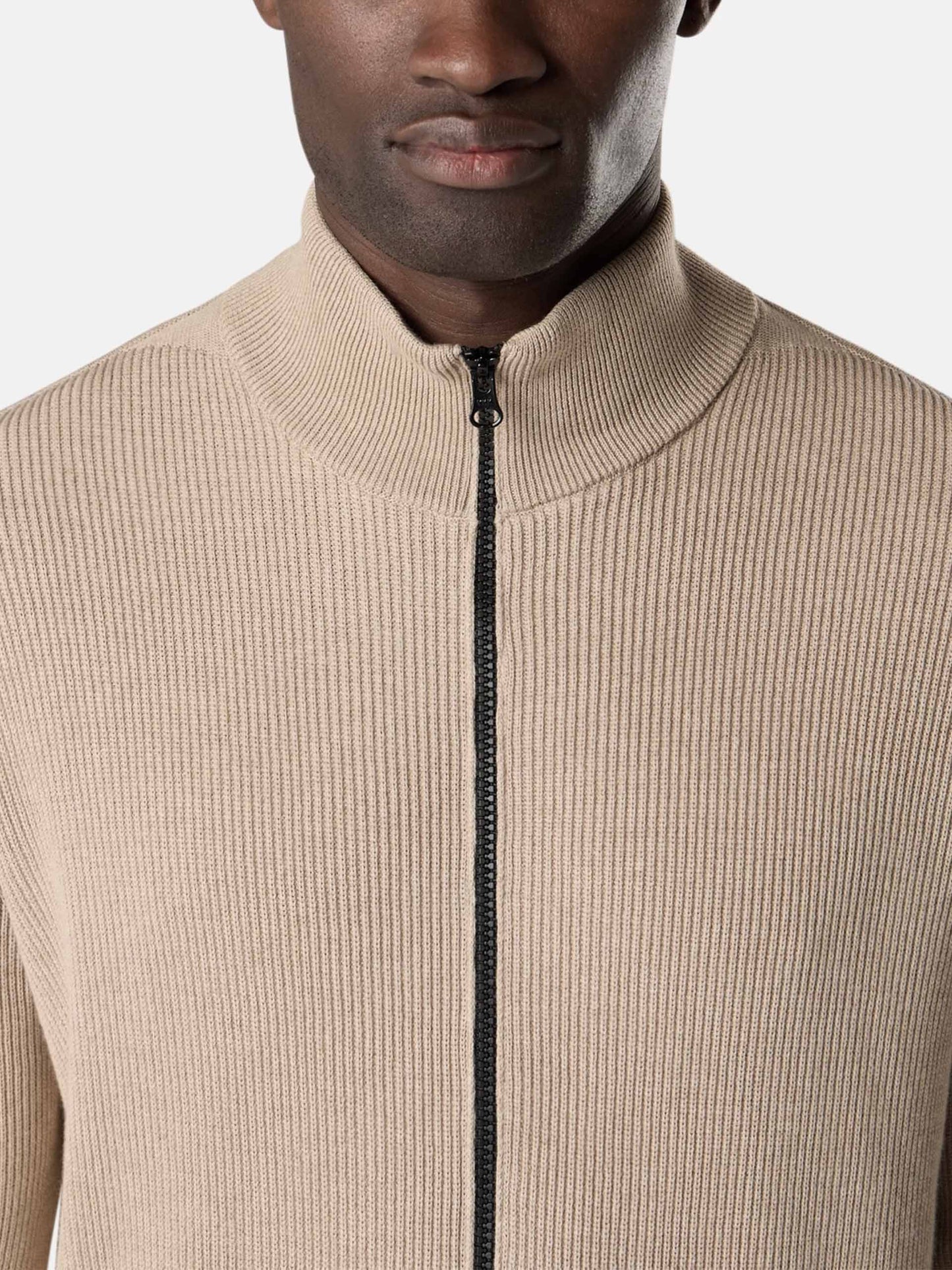 STONE ISLAND - Gerippte Strickjacke aus Baumwolle für Herren