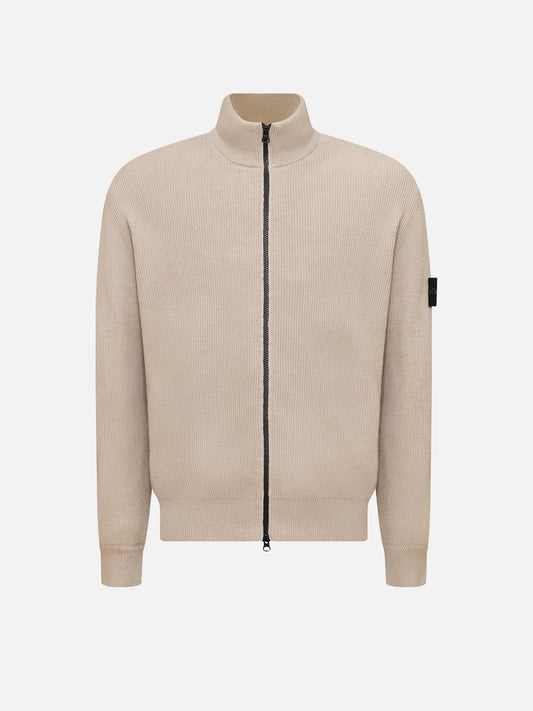 STONE ISLAND - Gerippte Strickjacke aus Baumwolle für Herren