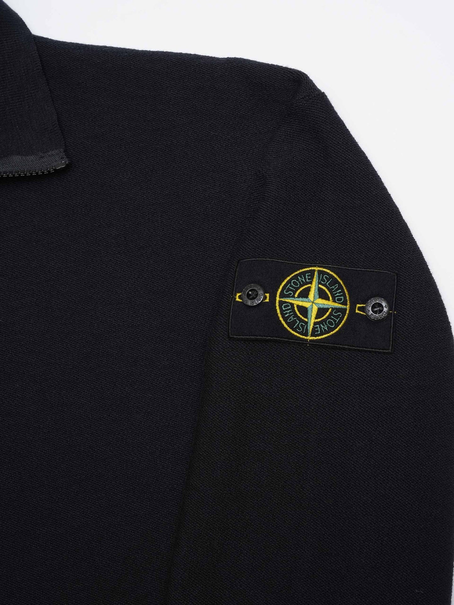 STONE ISLAND - Half-Zip-Pullover mit Logo-Patch für Herren