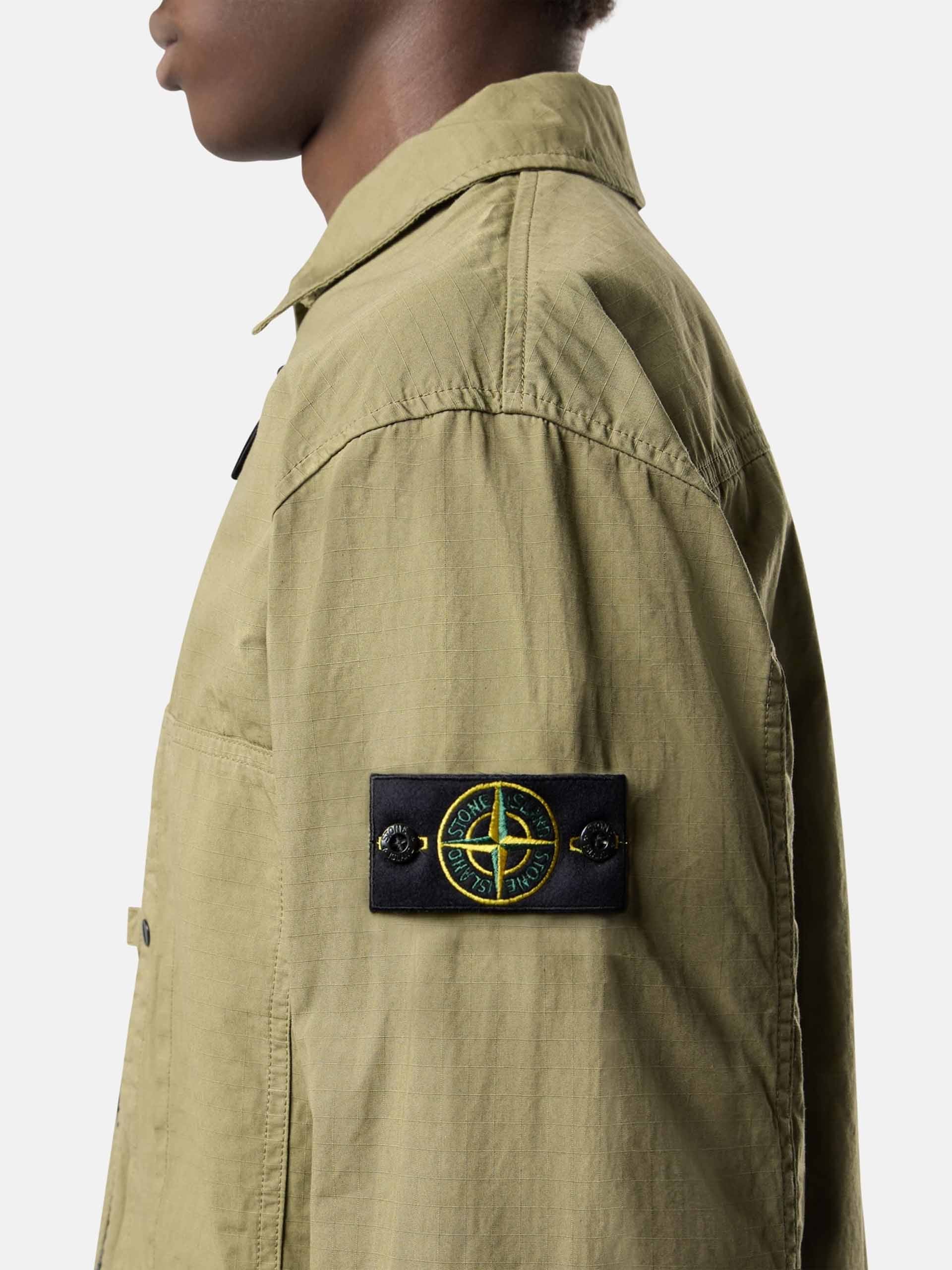STONE ISLAND - Ripstop overshirt for men – NEW TAKE FIVE