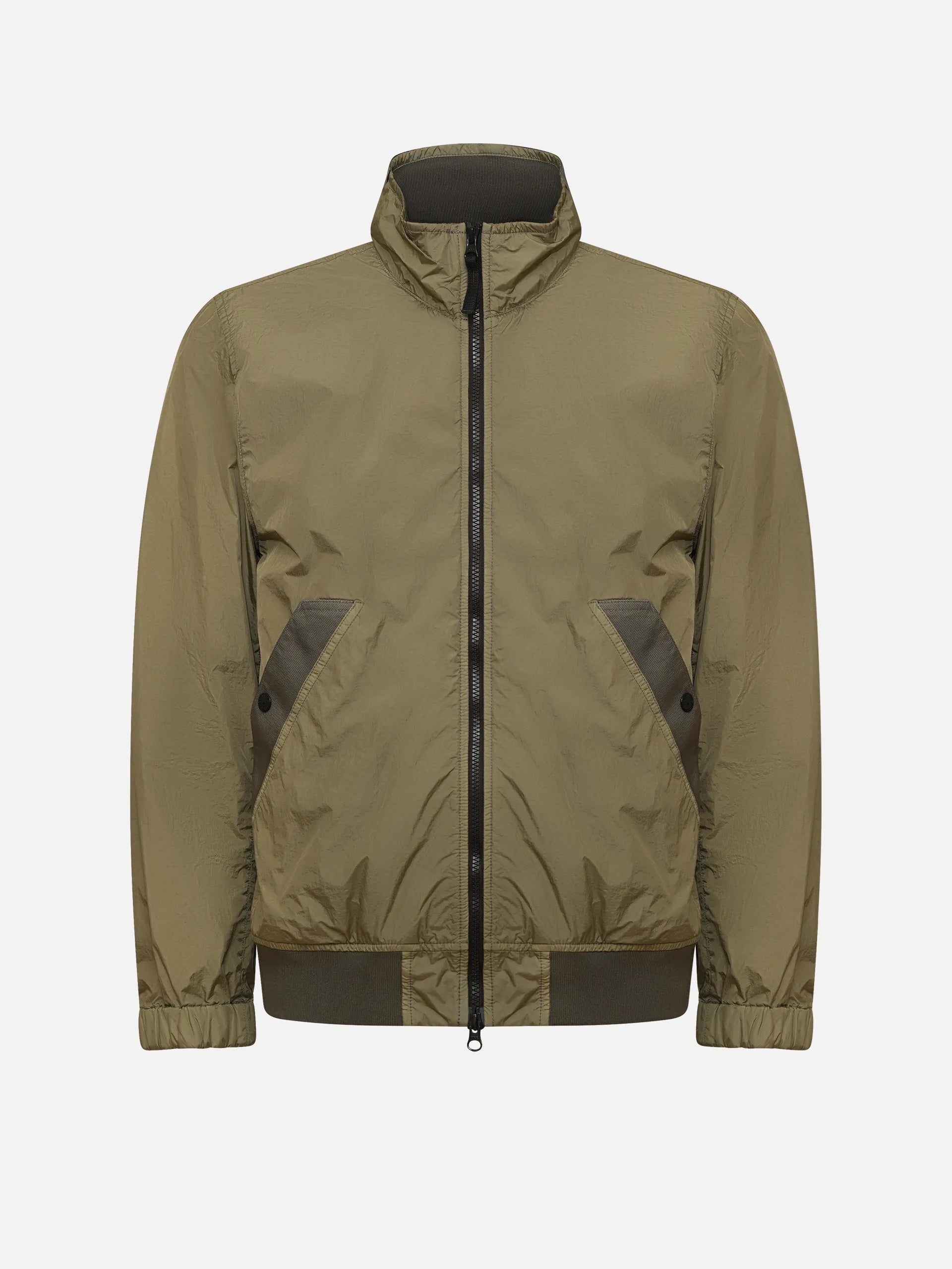 STONE ISLAND - Jacke Crinkle Reps für Herren in Militärgrün - Military green