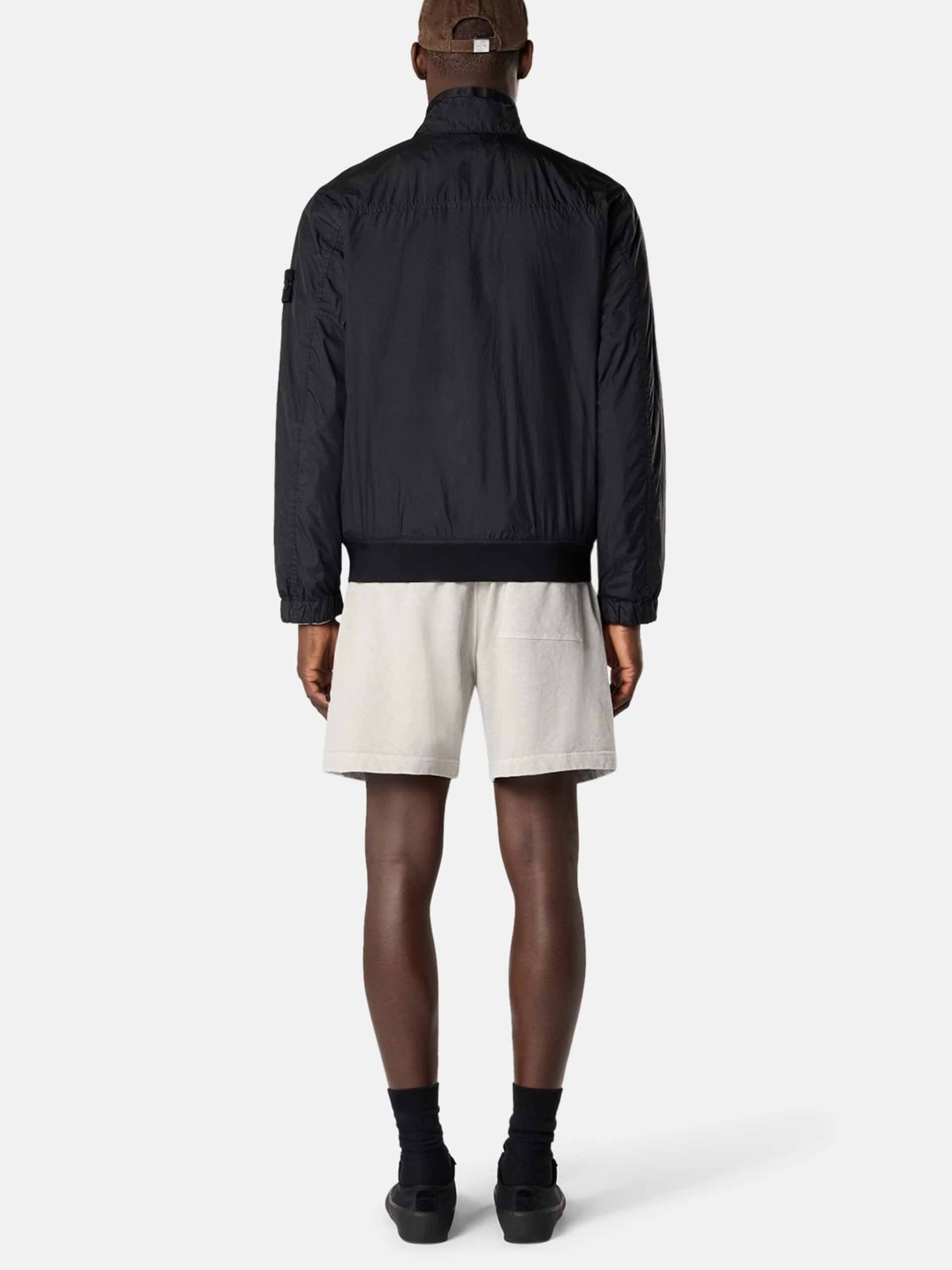 STONE ISLAND - Jacke Crinkle Reps für Herren in Schwarz - Black