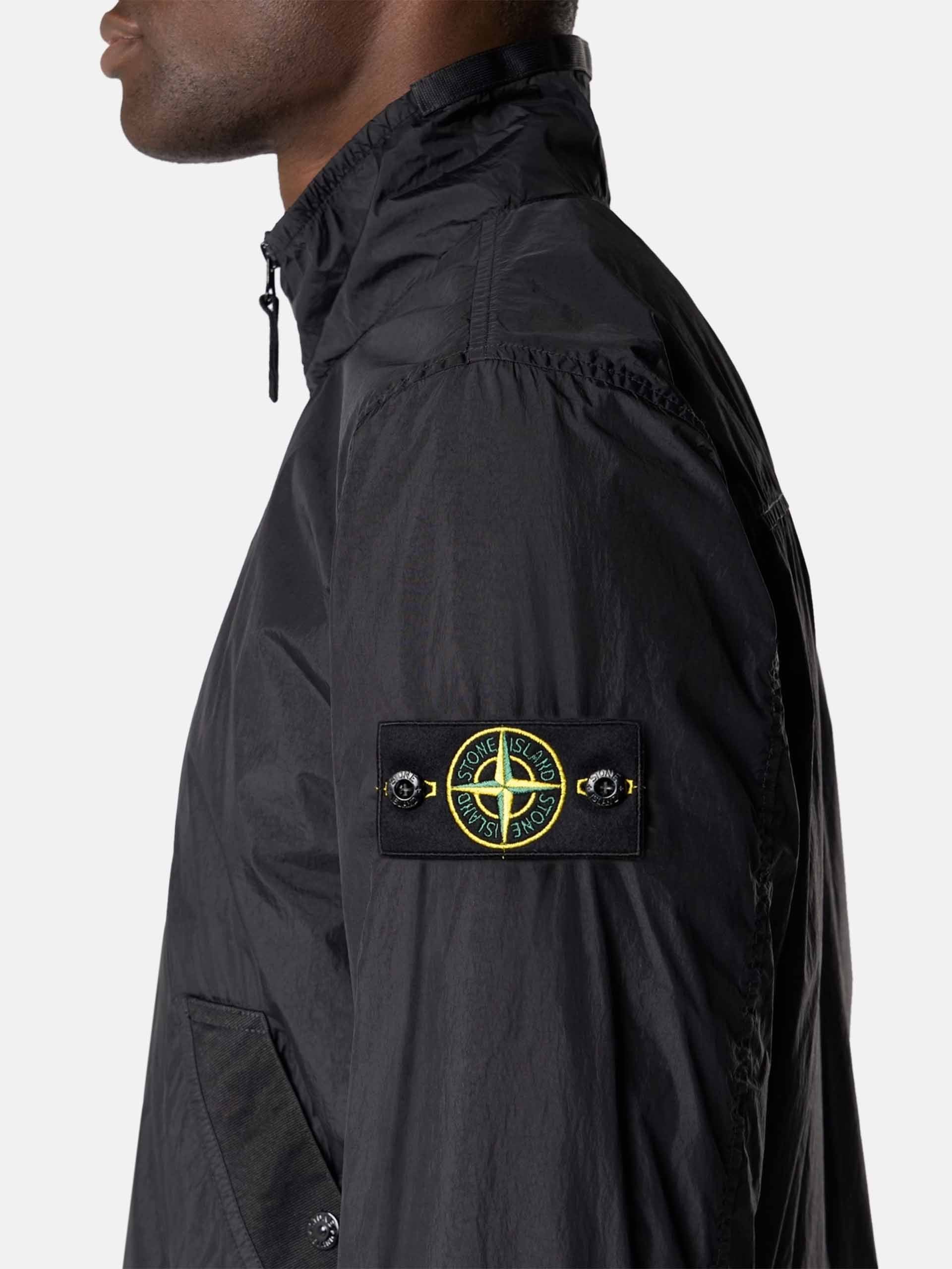 STONE ISLAND - Jacke Crinkle Reps für Herren in Schwarz - Black