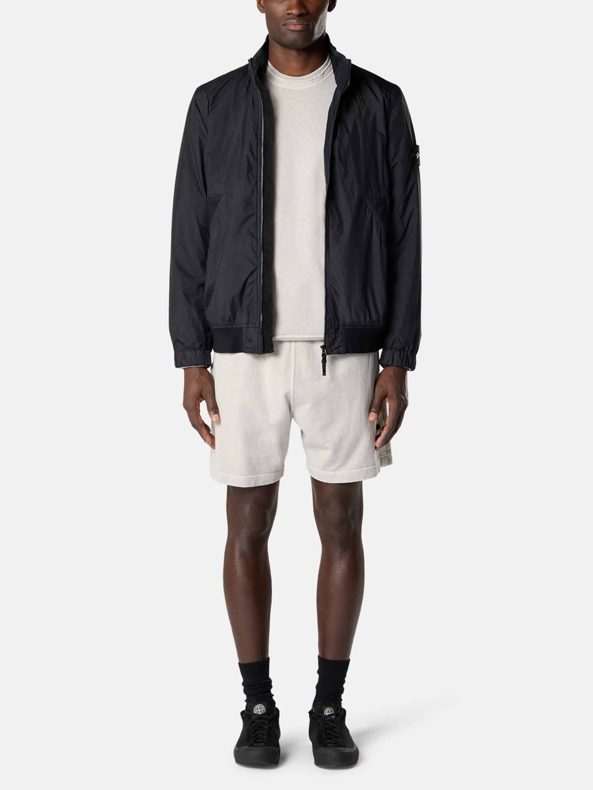 STONE ISLAND - Jacke Crinkle Reps für Herren in Schwarz - Black