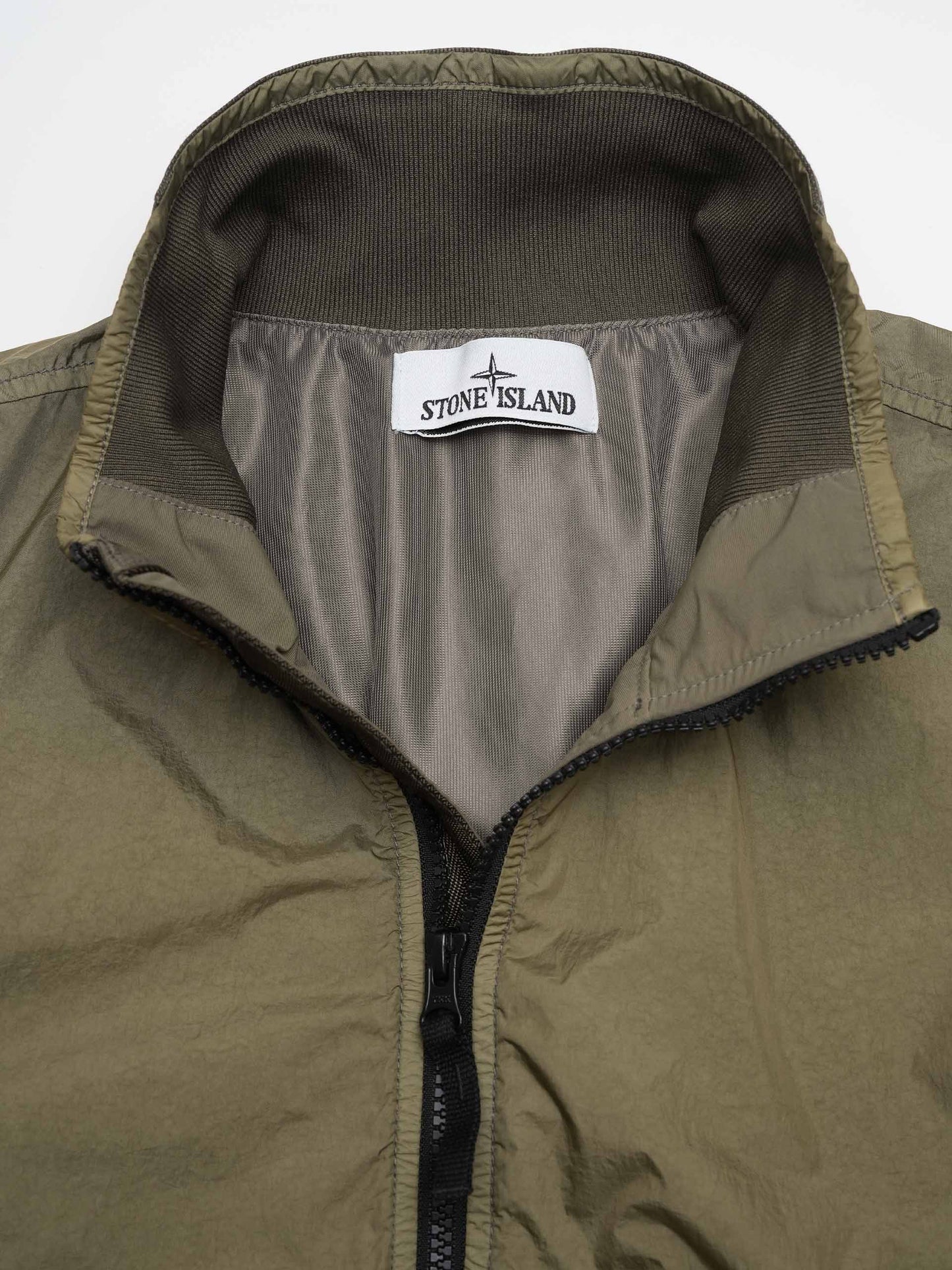 STONE ISLAND - Jacke Crinkle Reps für Herren in Militärgrün - Military green