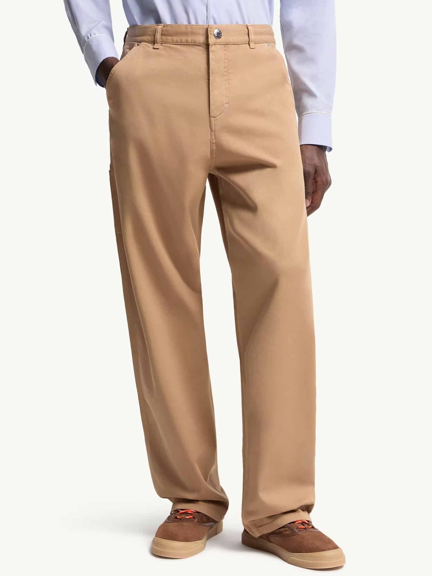 Cargohose aus Baumwollgabardine für Herren