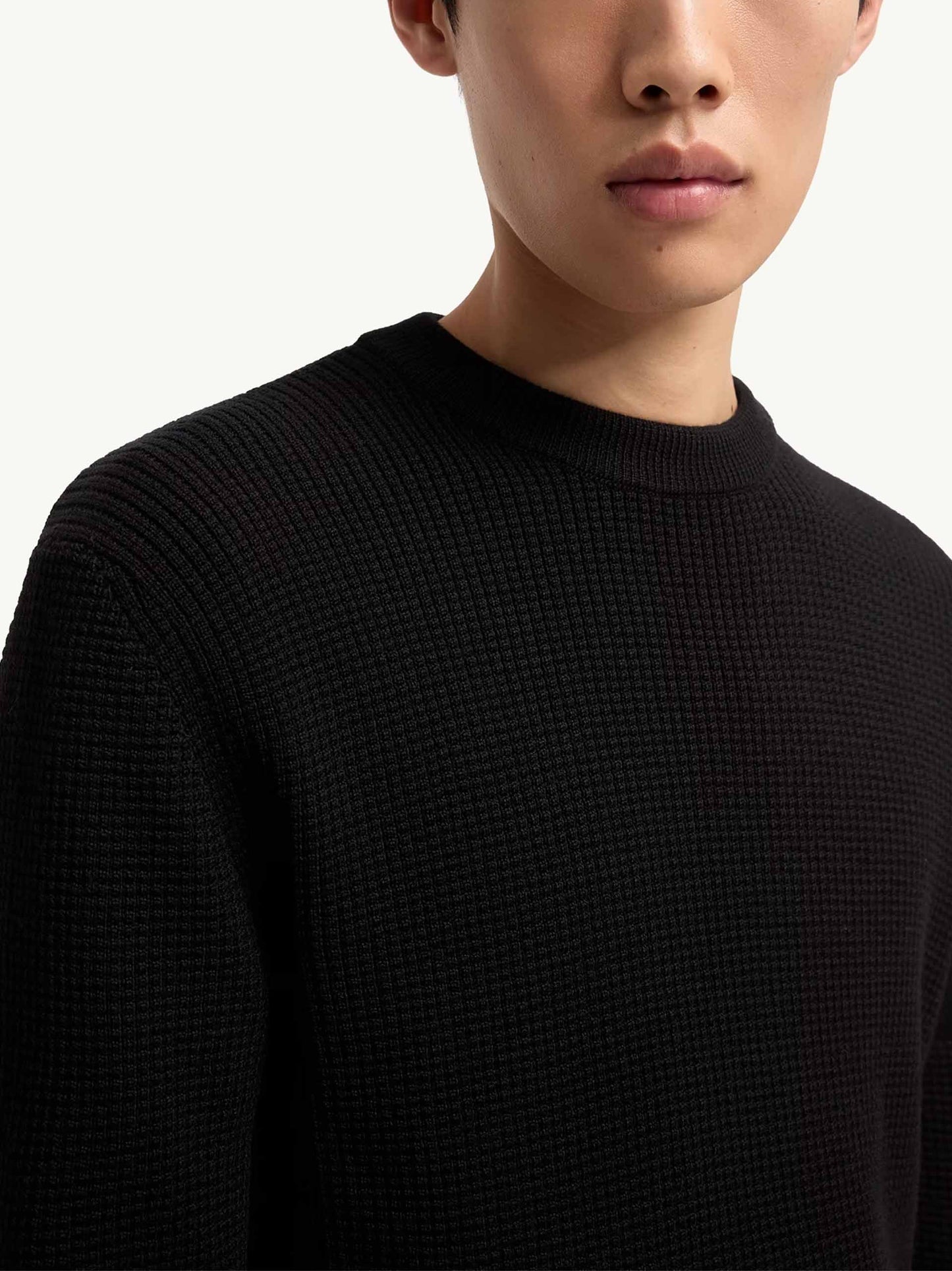 Pullover aus Wolle mit Logo für Herren