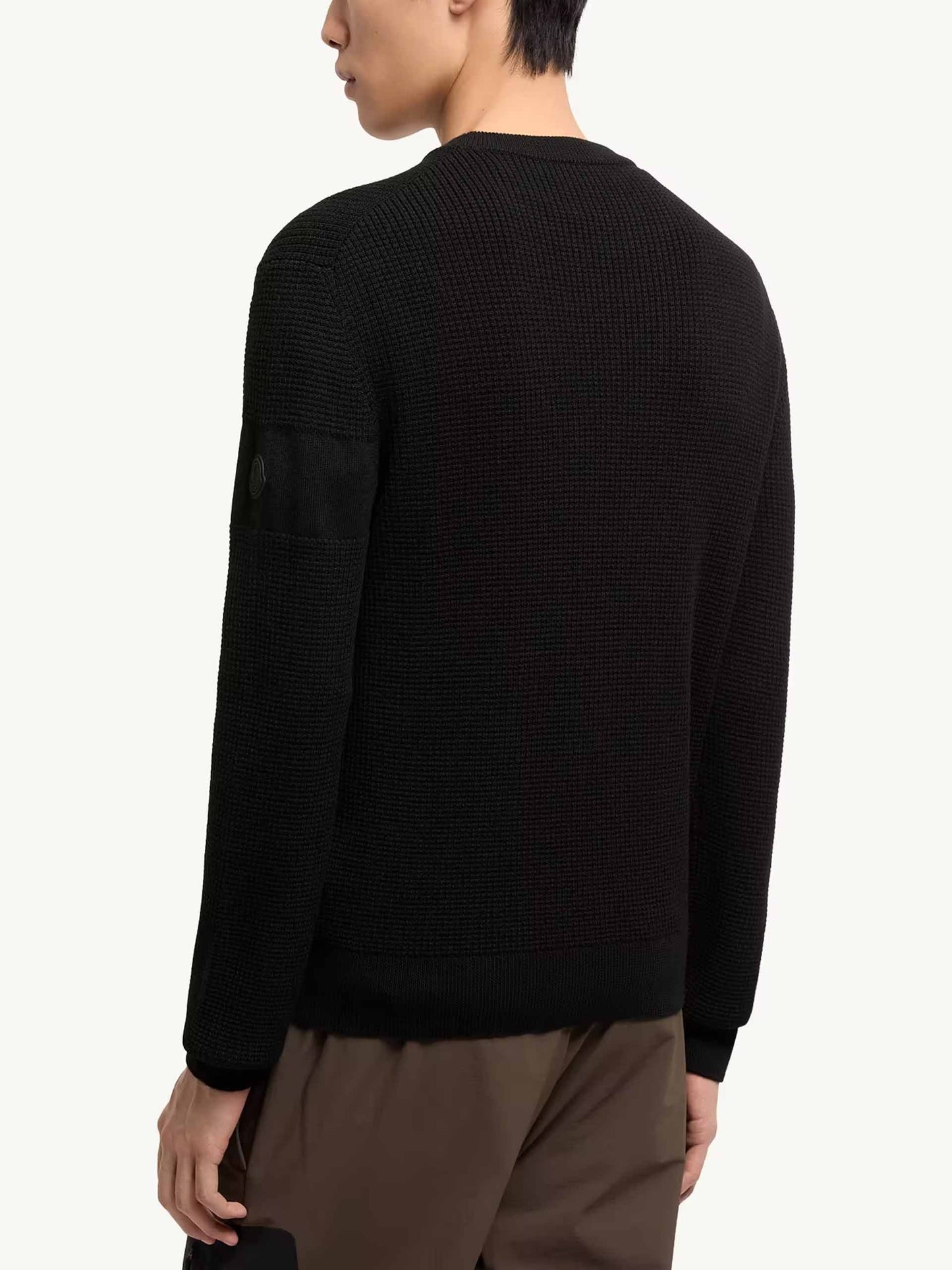 Pullover aus Wolle mit Logo für Herren