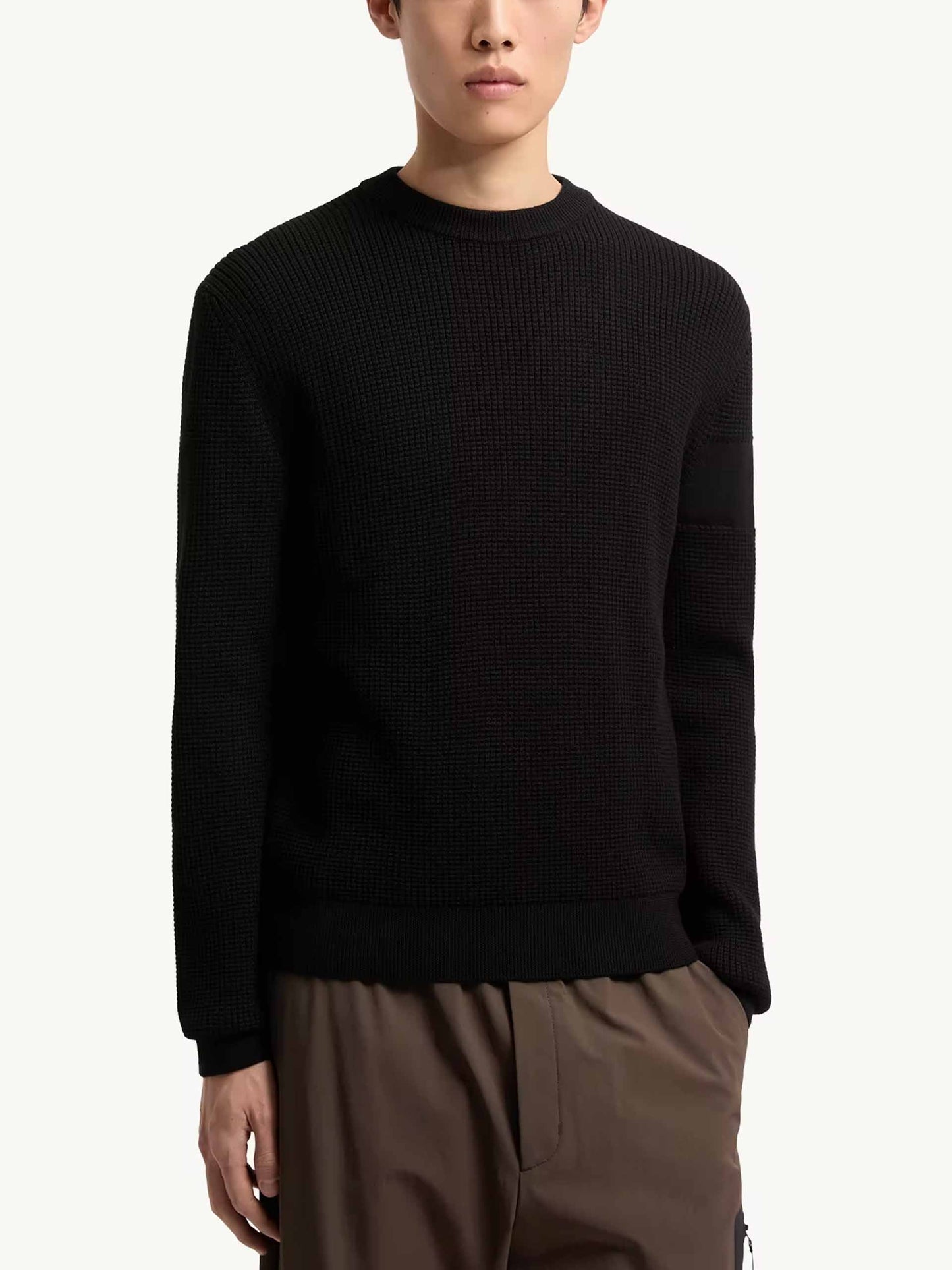 Pullover aus Wolle mit Logo für Herren