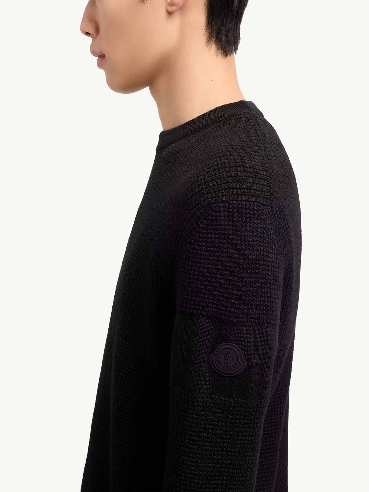 Pullover aus Wolle mit Logo für Herren