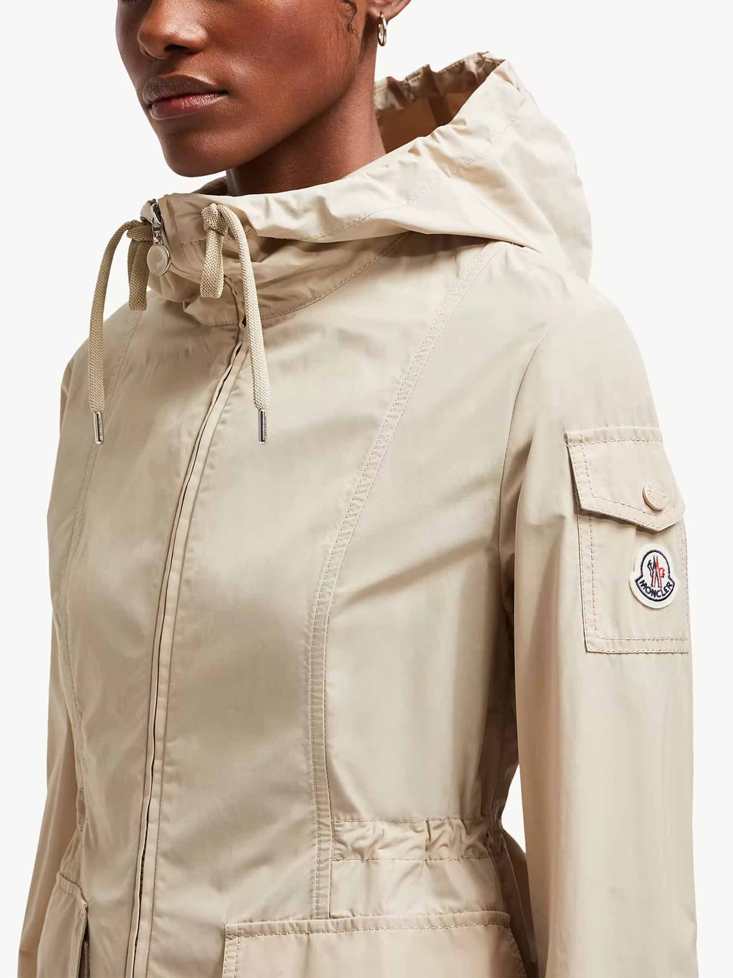 Leandro hooded parka jacket for women