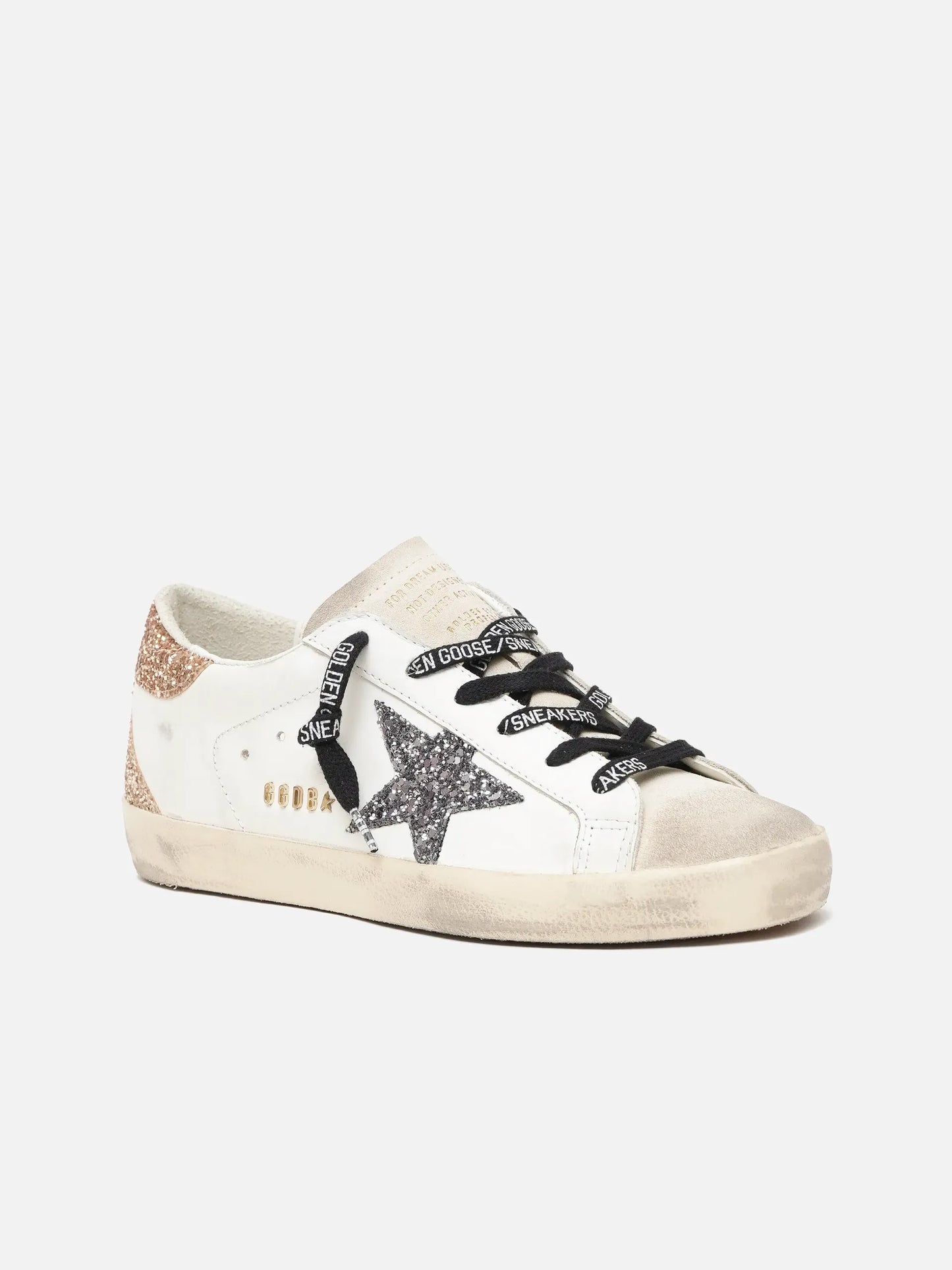 GOLDEN GOOSE - Sneakers Super-Star Glitter für Damen
