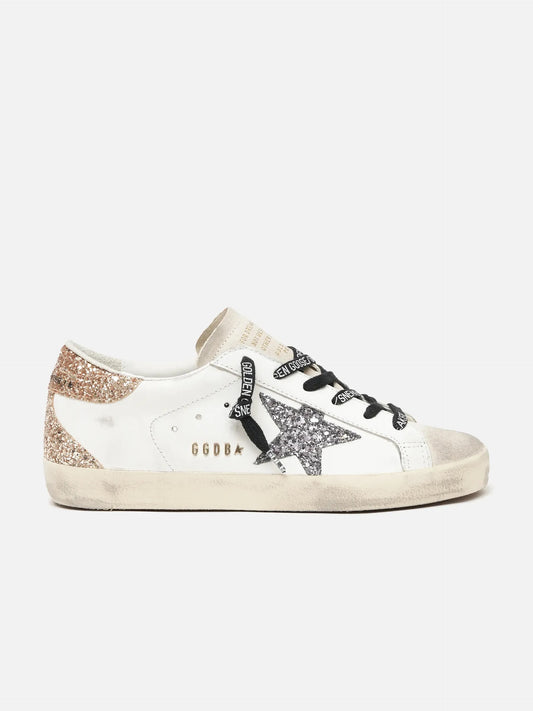 GOLDEN GOOSE - Sneakers Super-Star Glitter für Damen