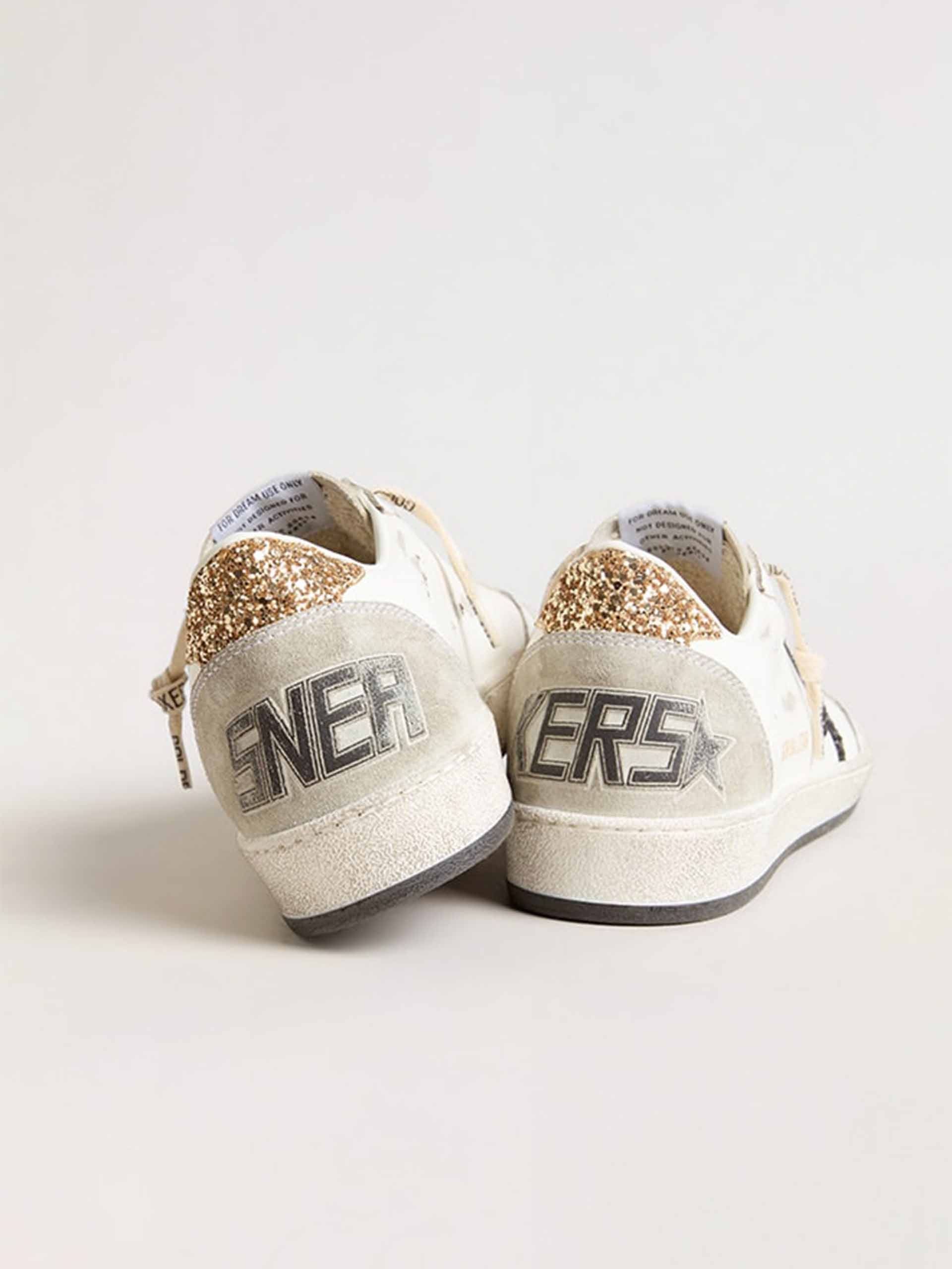 GOLDEN GOOSE - Sneakers Ball Star Glitter für Damen