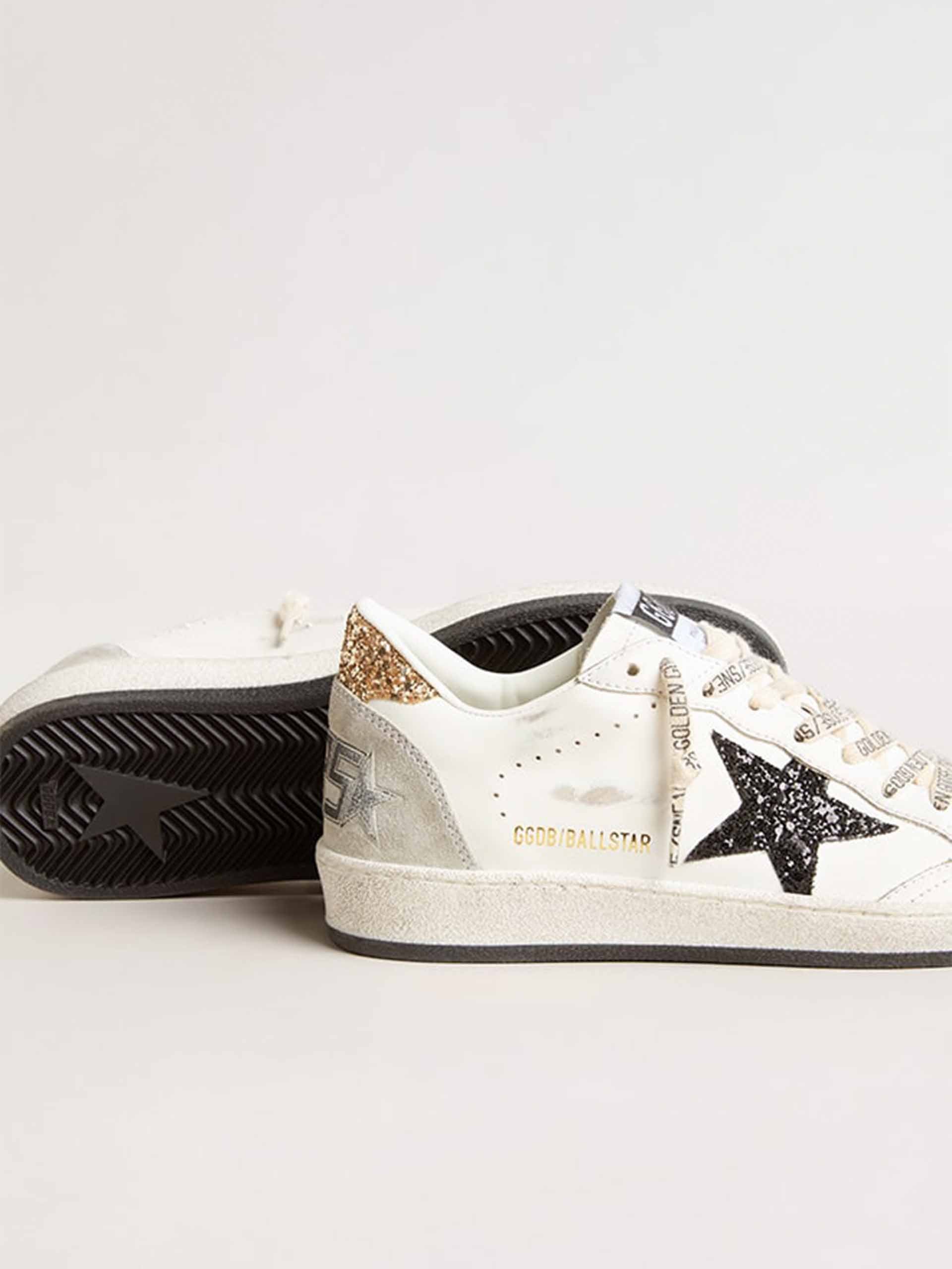 GOLDEN GOOSE - Sneakers Ball Star Glitter für Damen