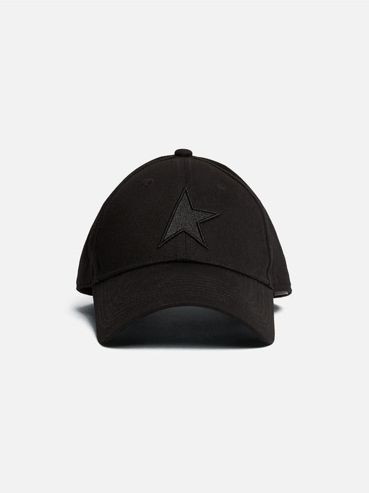 GOLDEN GOOSE - Baseballkappe Star Demos mit Logo-Patch Schwarz - Black
