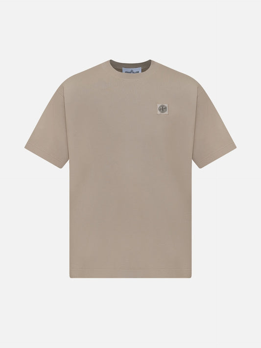 STONE ISLAND - T-Shirt mit Kompass-Patch für Herren