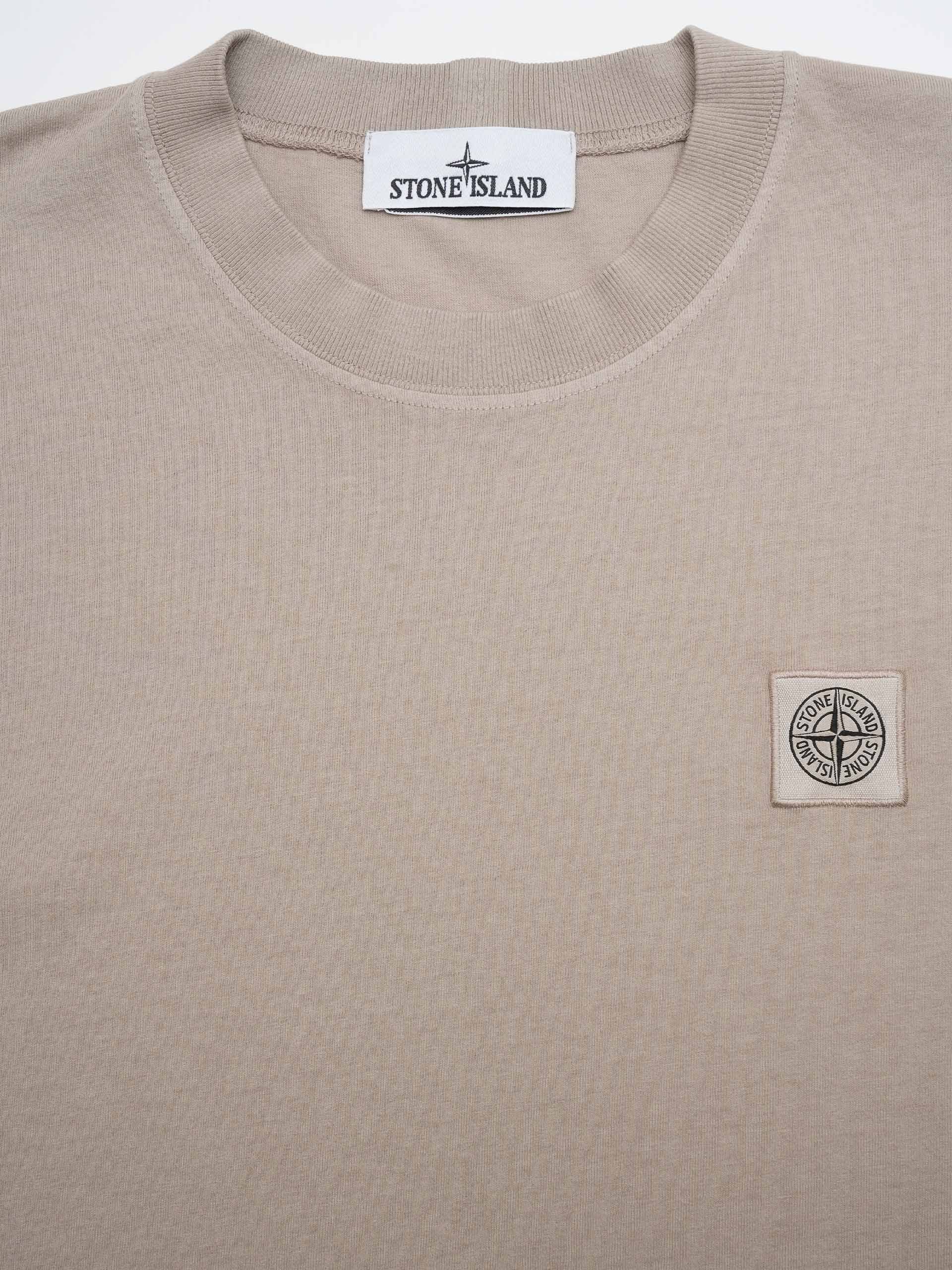STONE ISLAND - T-Shirt mit Kompass-Patch für Herren