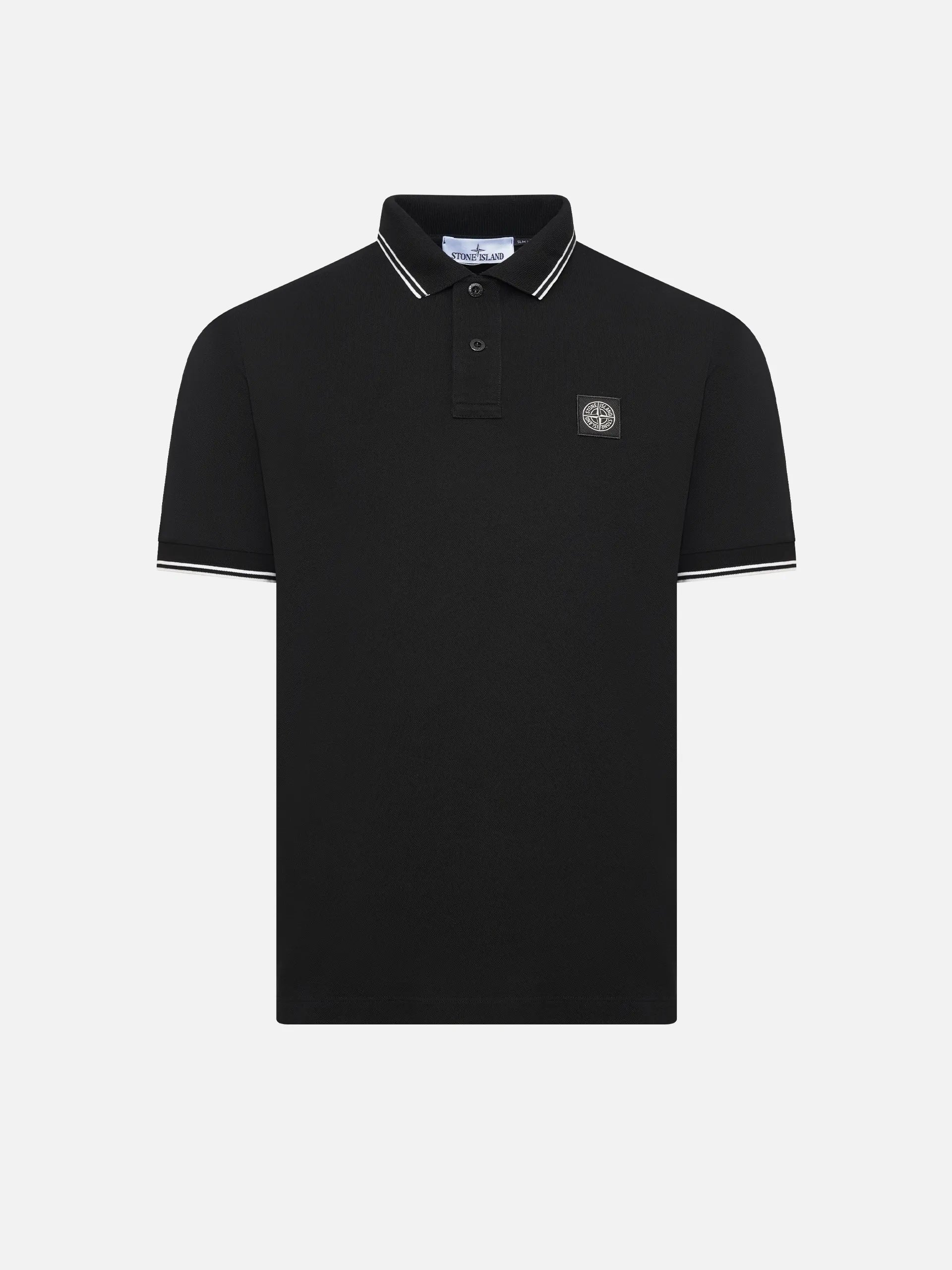 STONE ISLAND - Poloshirt mit Kompass-Patch für Herren