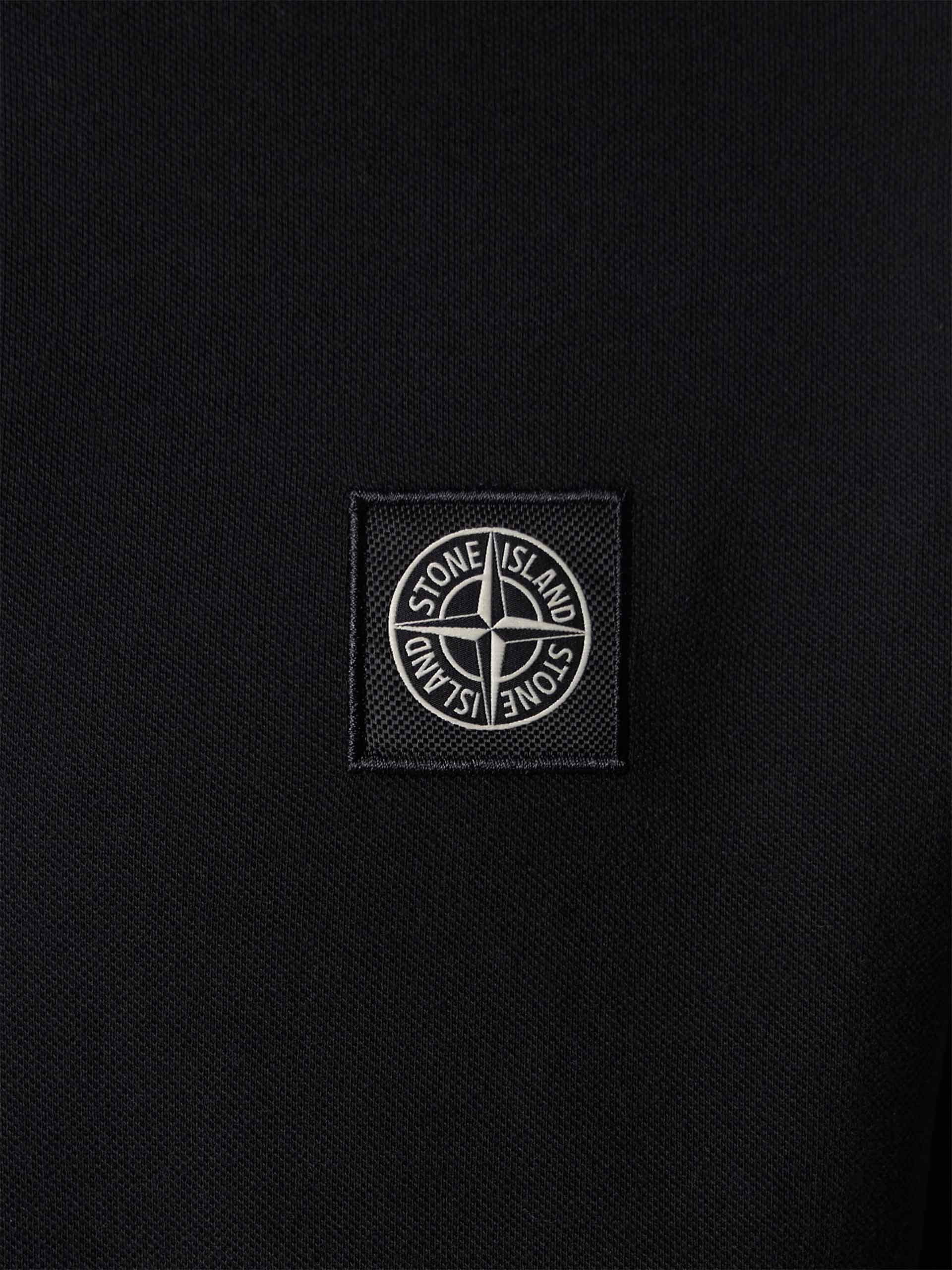 STONE ISLAND - Poloshirt mit Kompass-Patch für Herren