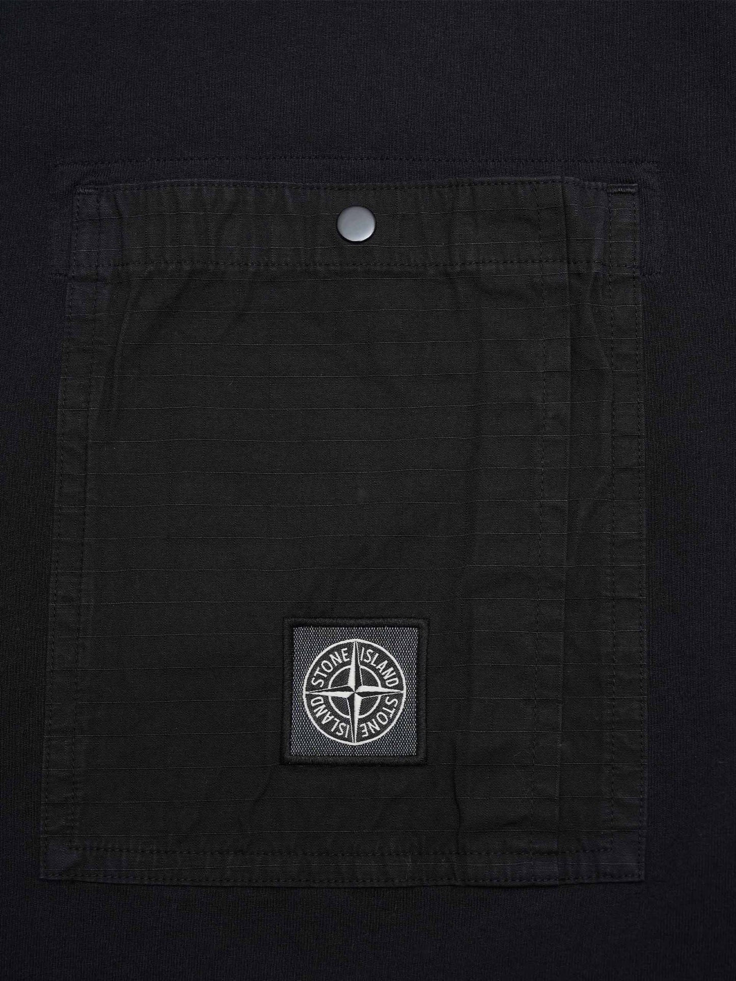 STONE ISLAND - T-Shirt mit Brusttasche für Herren