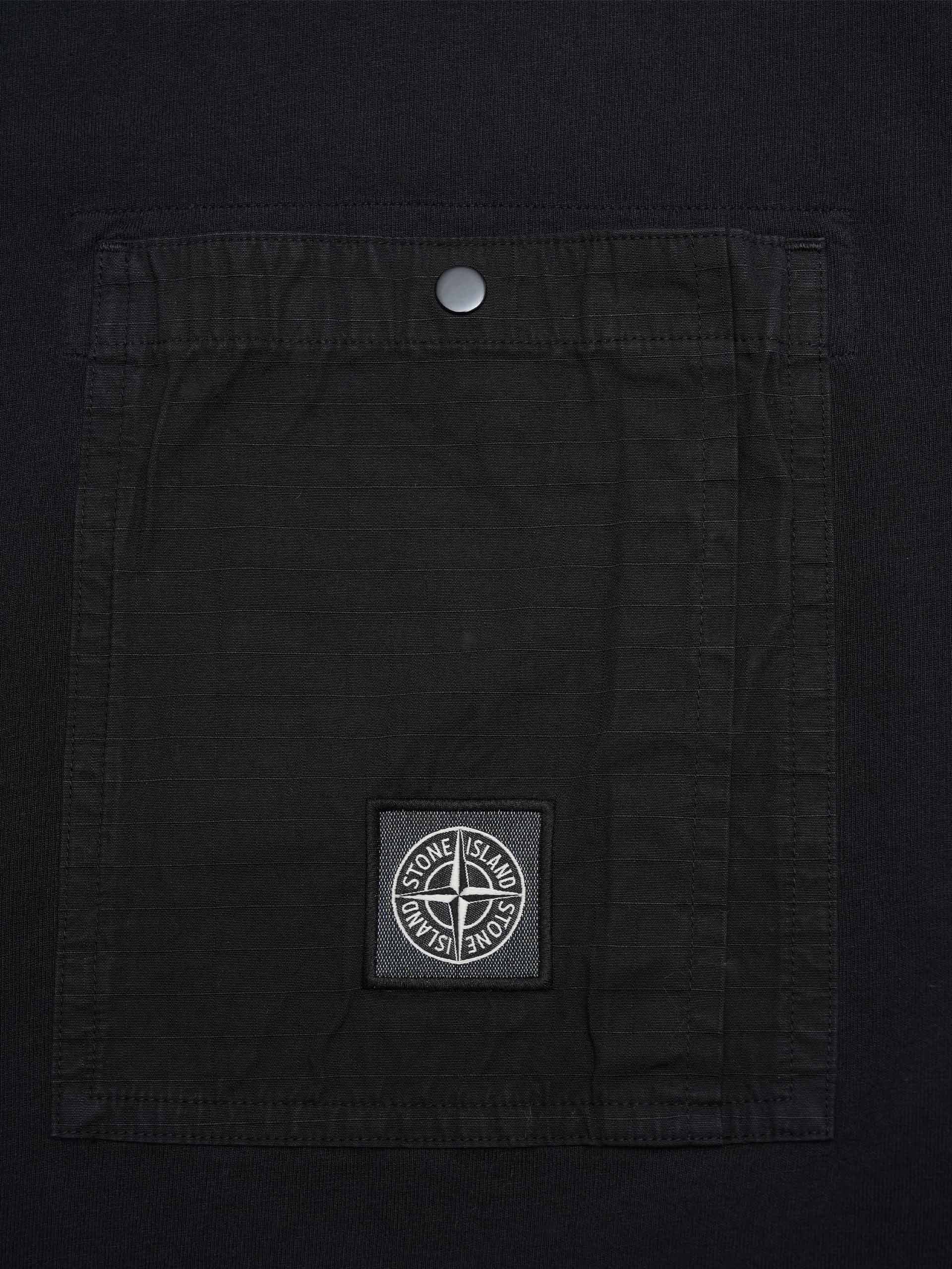 STONE ISLAND - T-Shirt mit Brusttasche für Herren