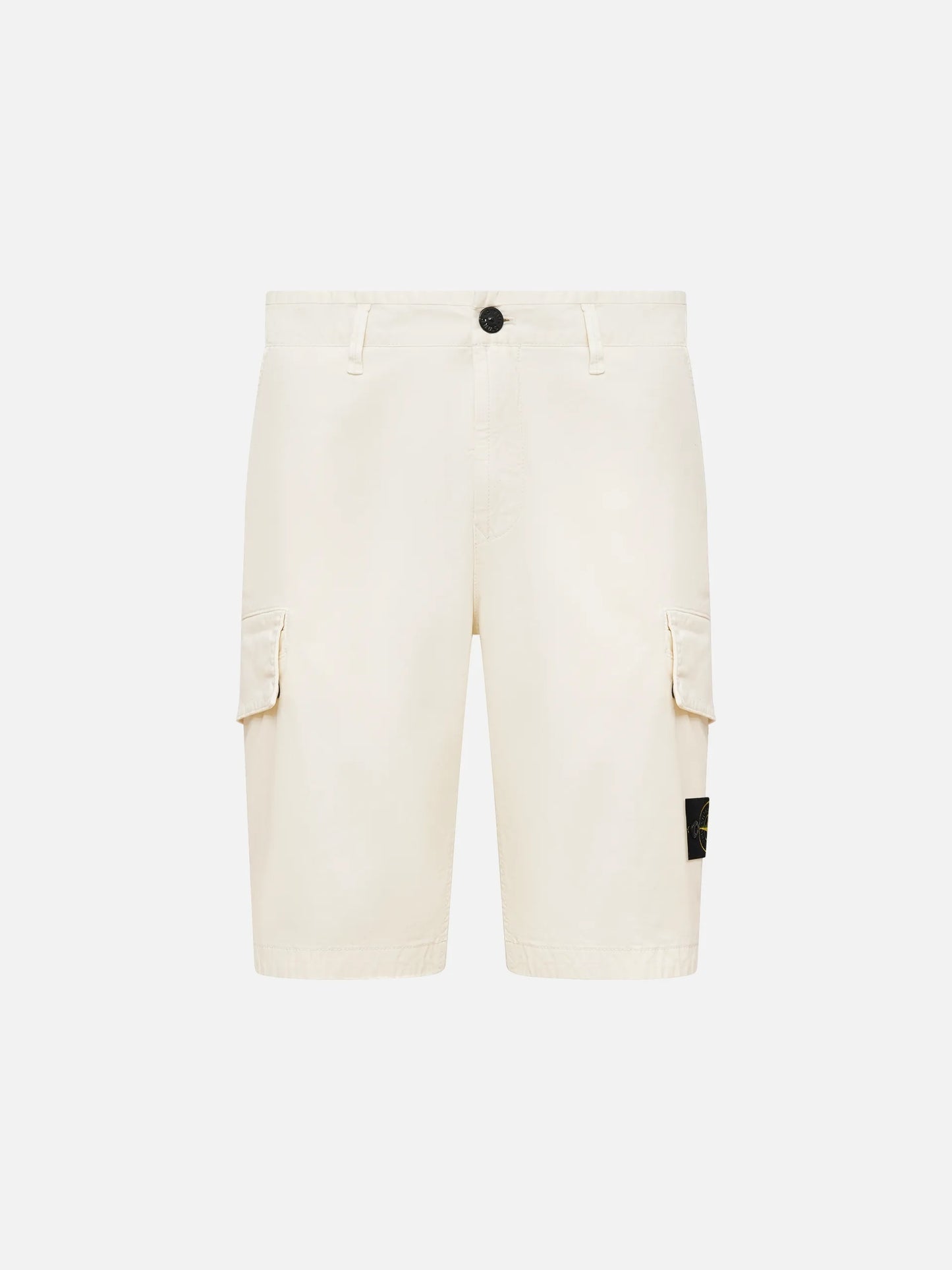 STONE ISLAND - Cargoshorts mit Logo-Patch für Herren
