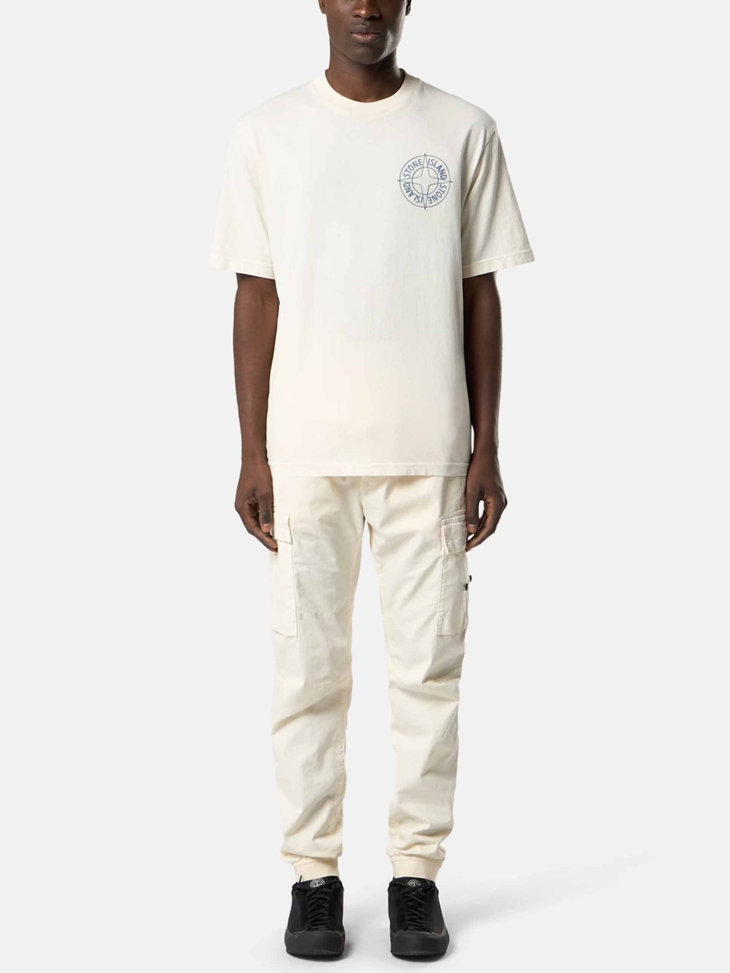 STONE ISLAND - T-Shirt mit Logo-Print für Herren
