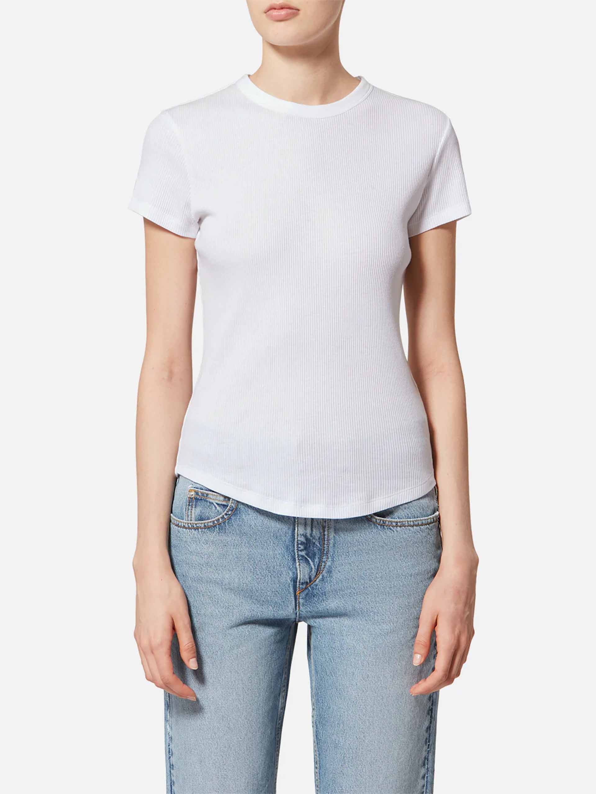 ISABEL MARANT - Geripptes Baumwoll-T-Shirt Taomi für Damen