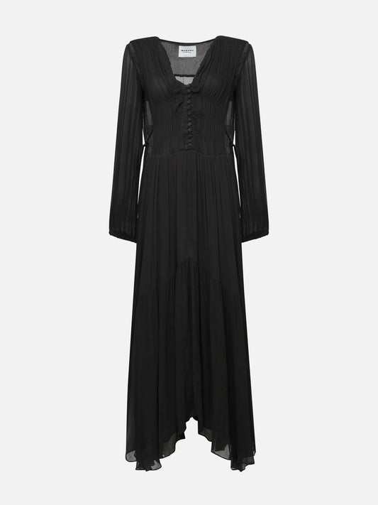 MARANT ETOILE - Maxikleid Briane mit V-Ausschnitt für Damen