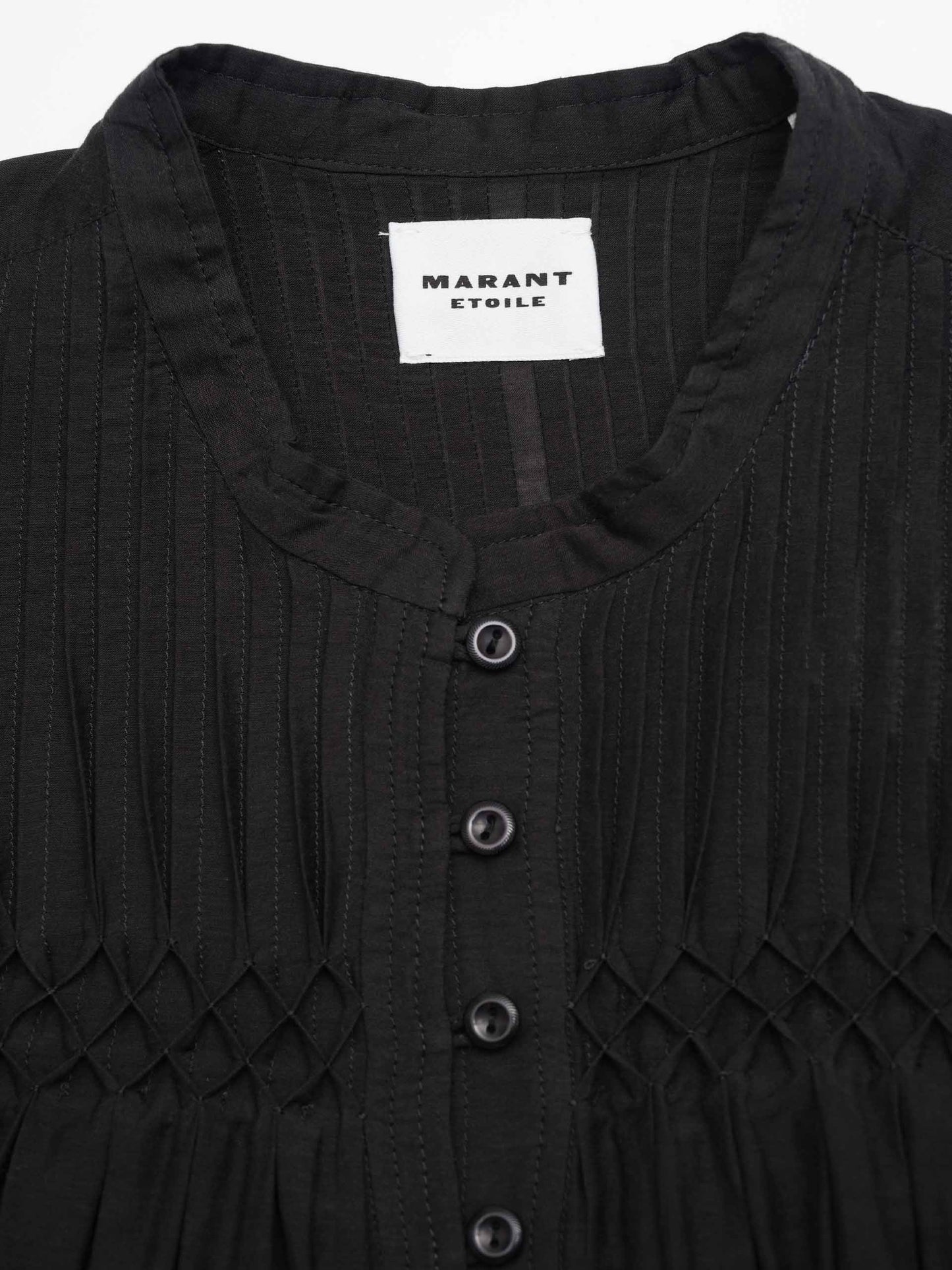 MARANT ETOILE - Top Destiny aus Baumwollvoile für Damen in Schwarz - Black