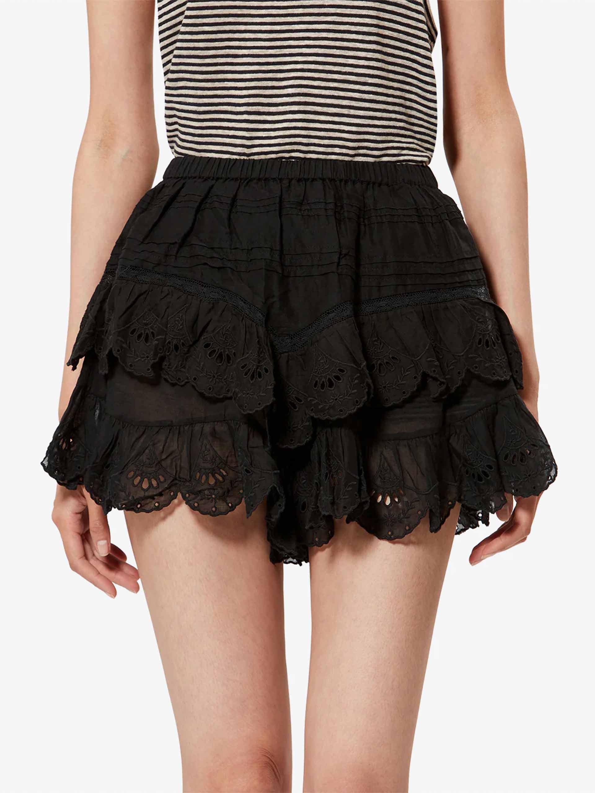 MARANT ETOILE - Shorts Jocadia mit Spitze für Damen
