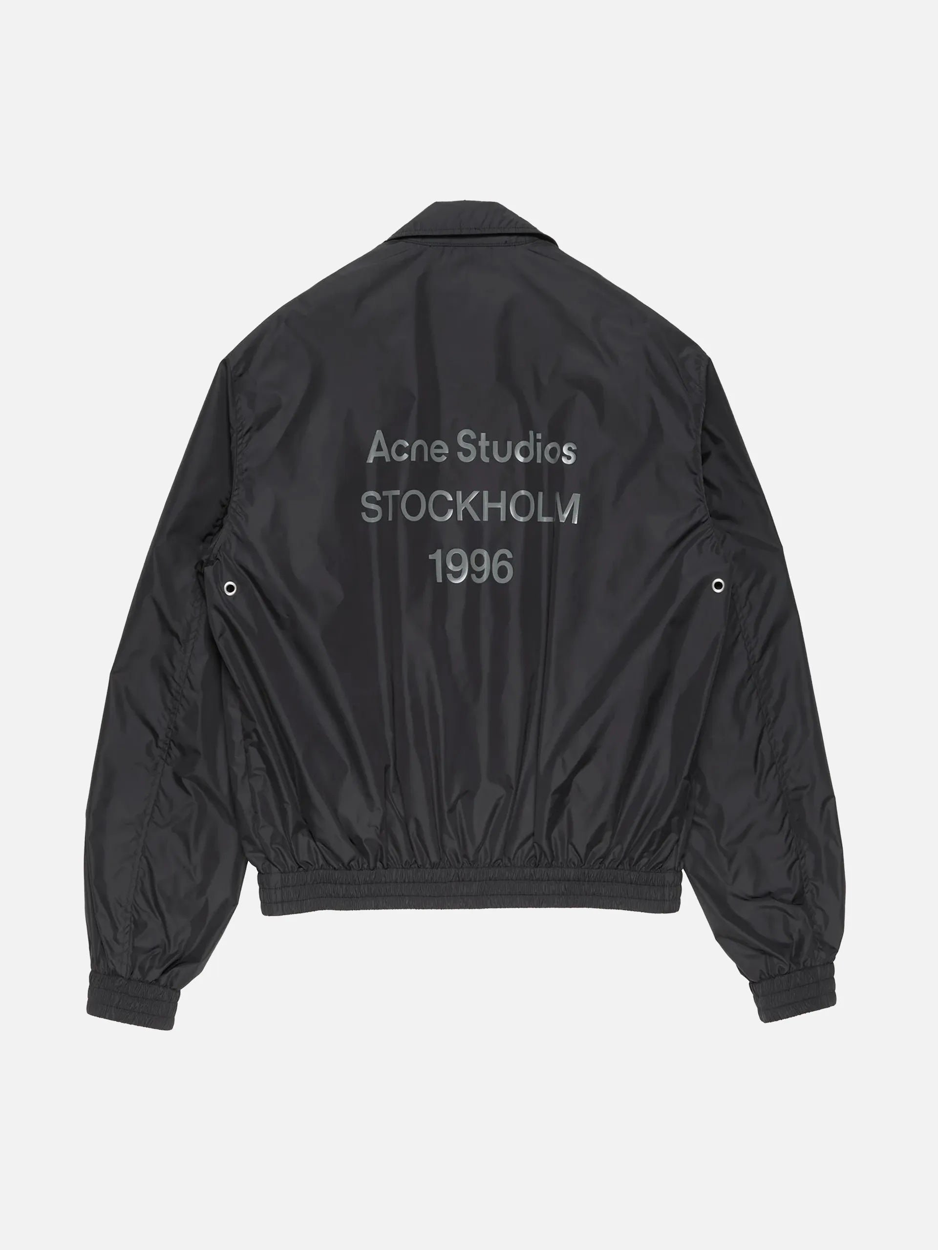 Acne Studios ナイロンジャケット ブラック 1996 M 46 ACNE STUDIOS - Nylon jacket with logo print for men – NEW TAKE FIVE