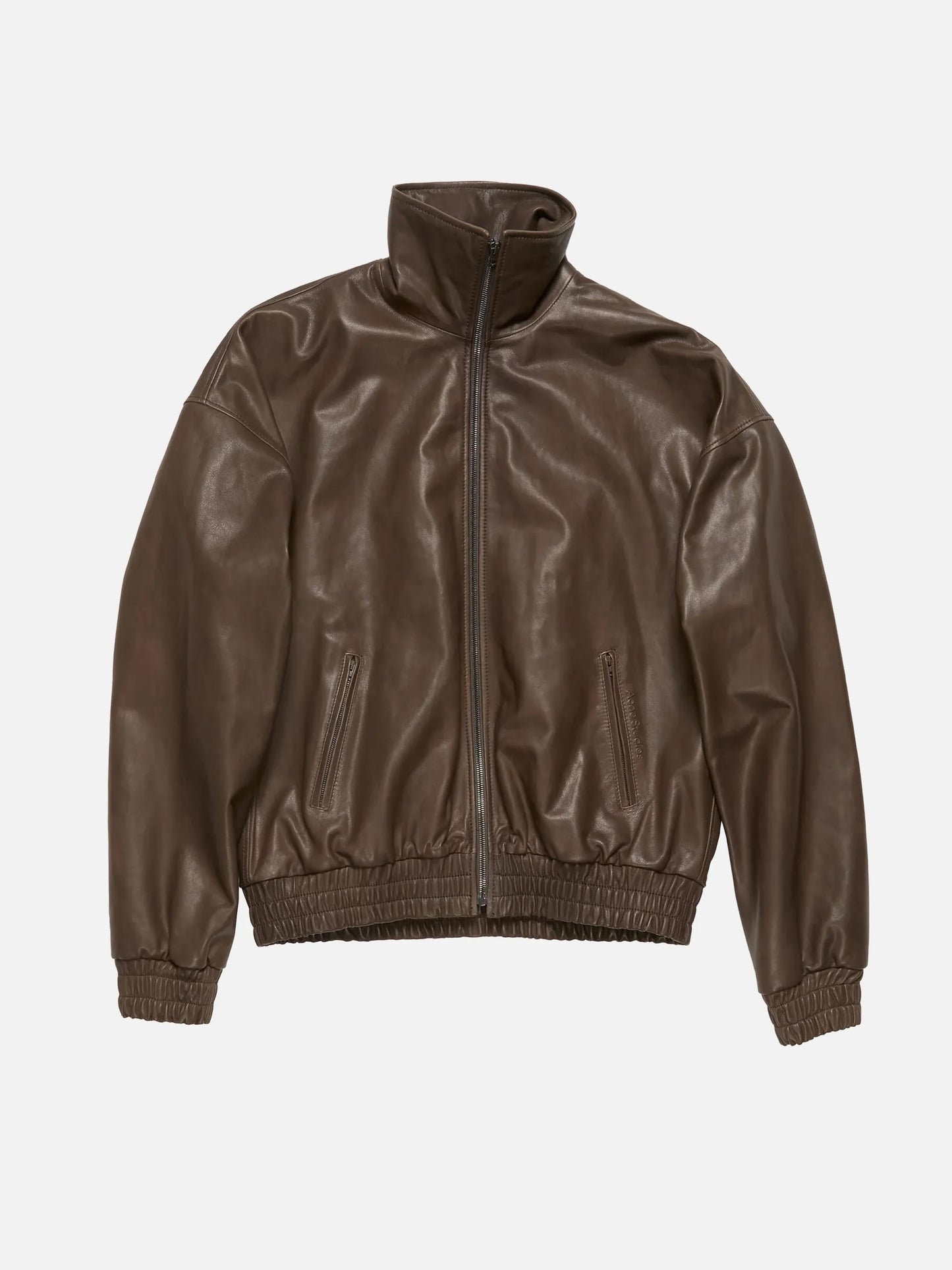 ACNE STUDIOS - Lederjacke mit Stehkragen für Damen