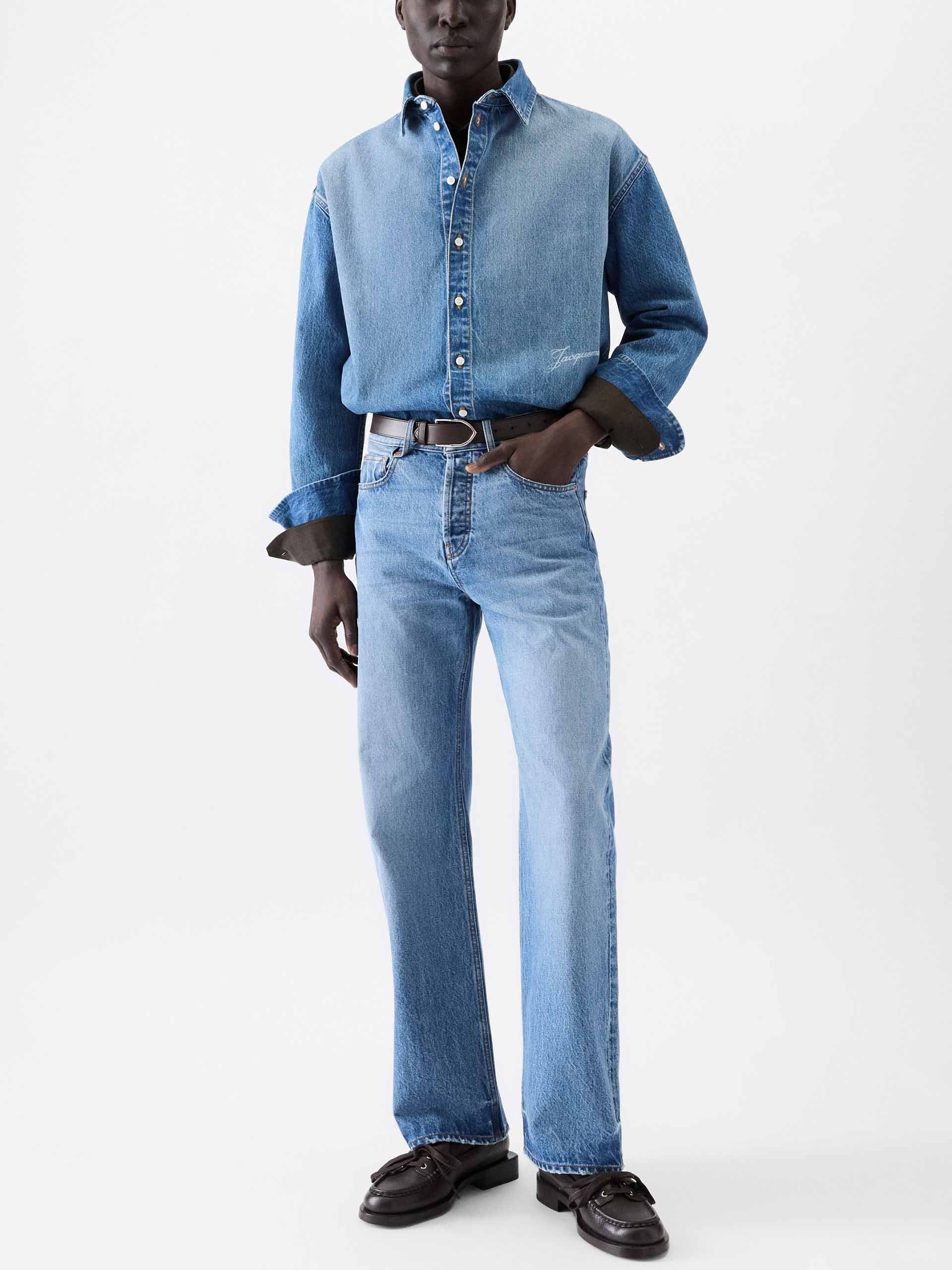 JACQUEMUS - Straight Jeans de-Nîmes für Herren