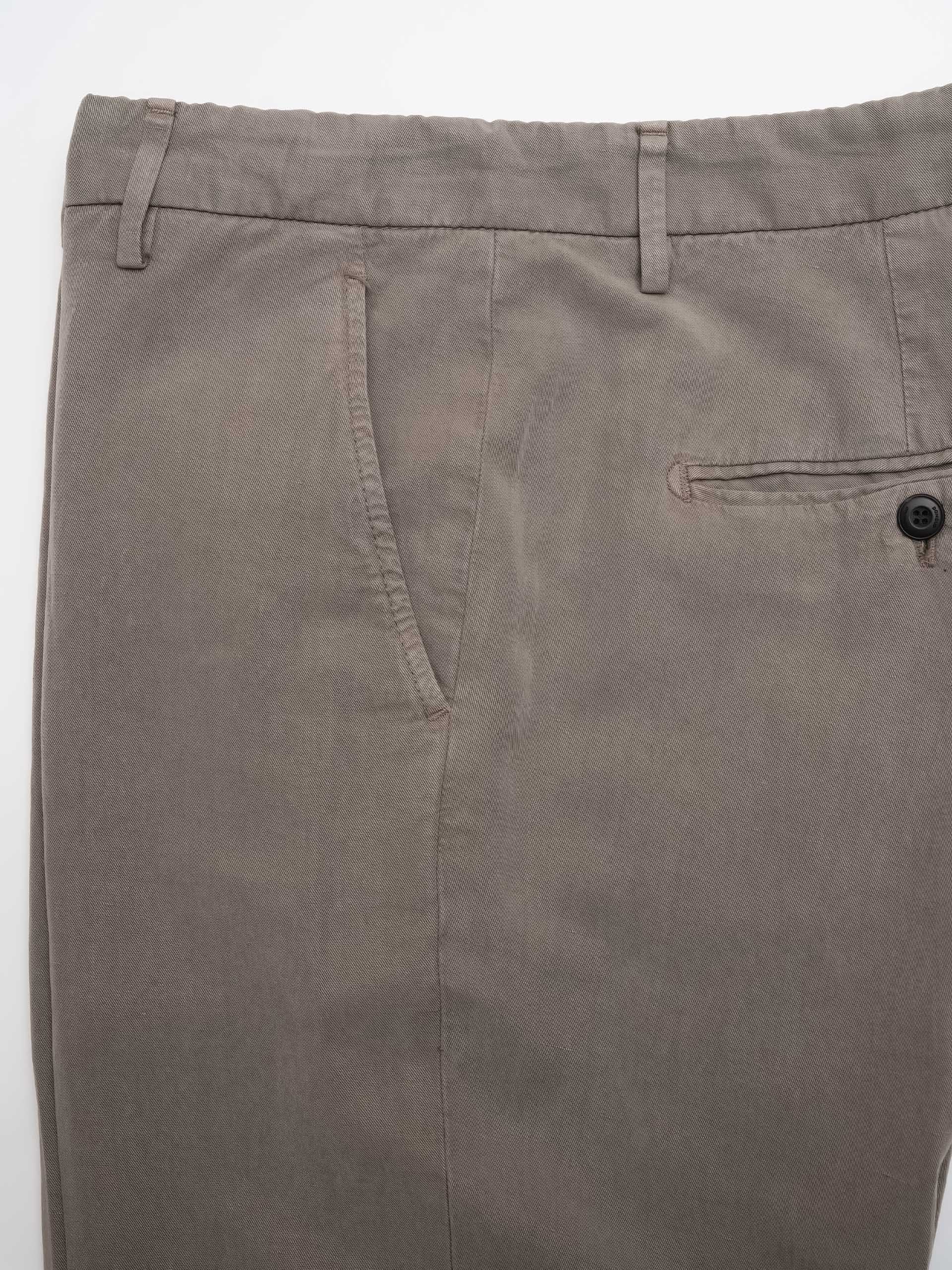 DONDUP - Hose Gaubert Relax aus Leinen-Mix für Herren