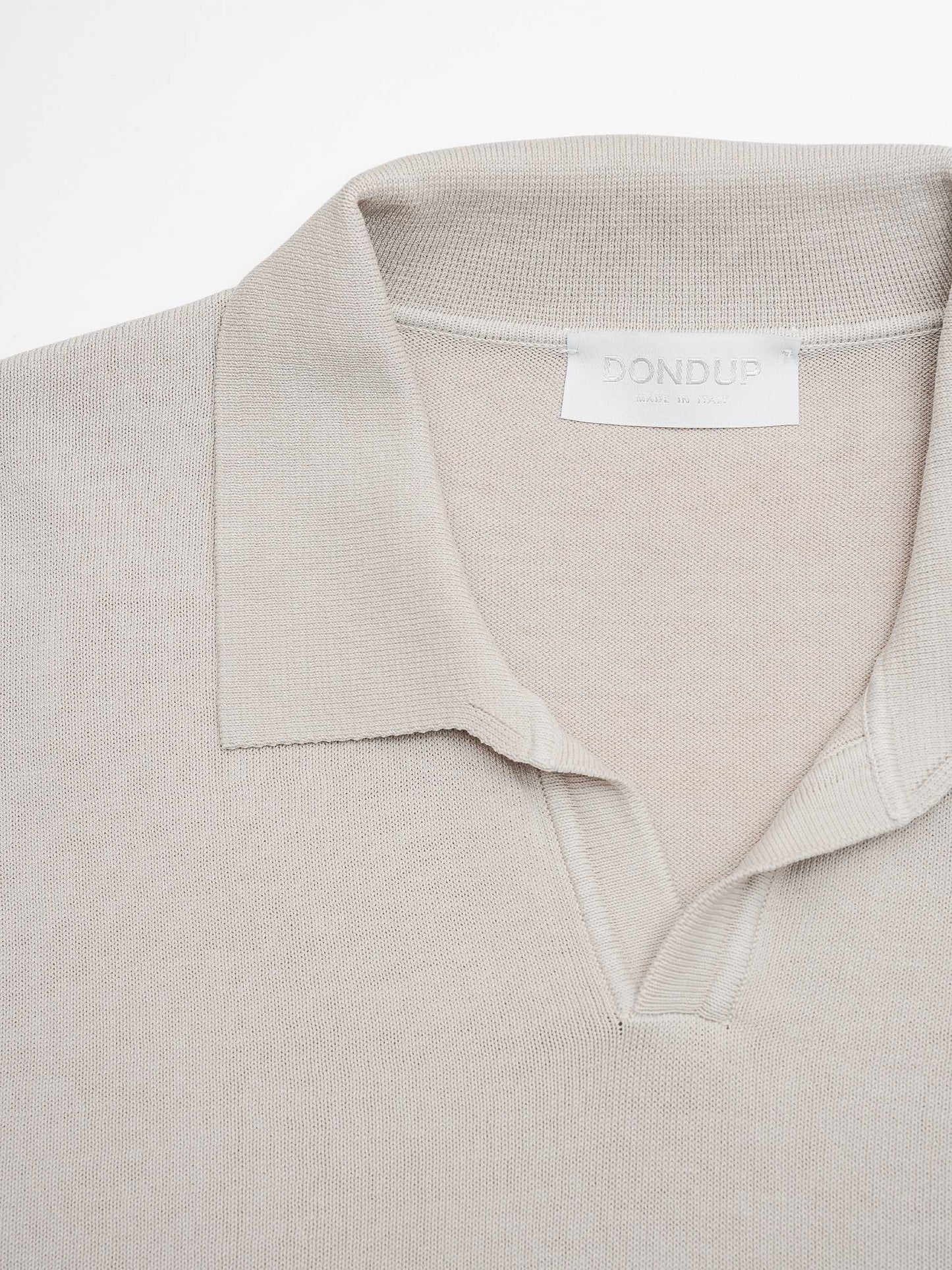 DONDUP - Strickpolo aus Baumwolle für Herren