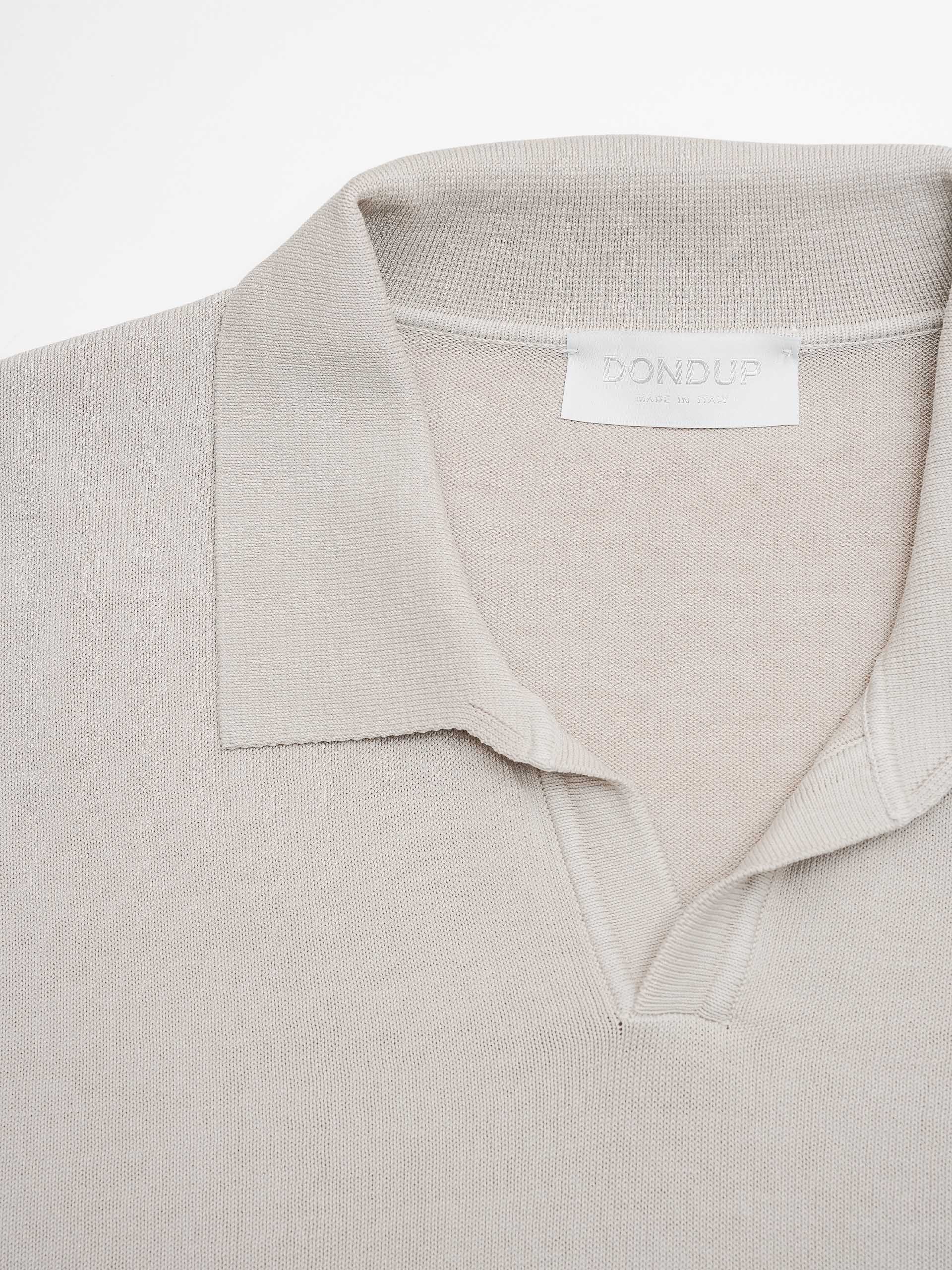 DONDUP - Strickpolo aus Baumwolle für Herren