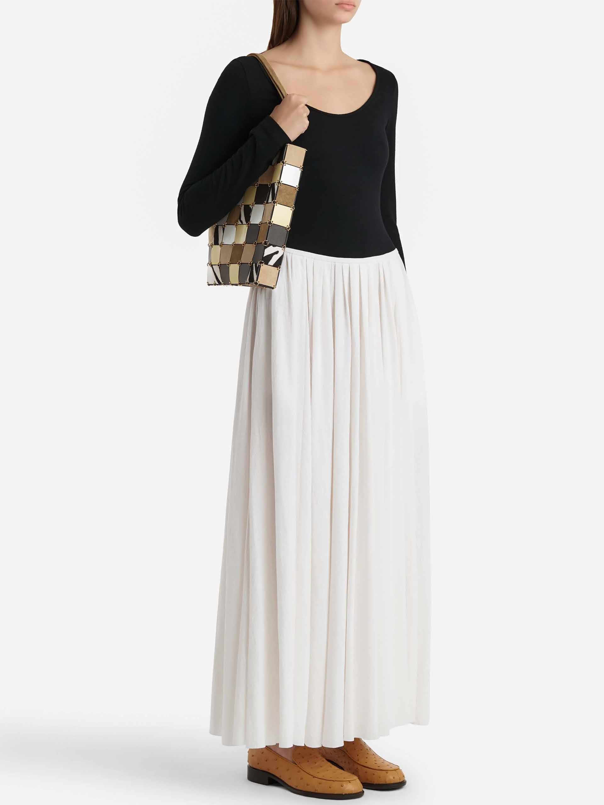 KHAITE - Maxikleid Carlotta für Damen in Schwarz und Weiß - White and Black