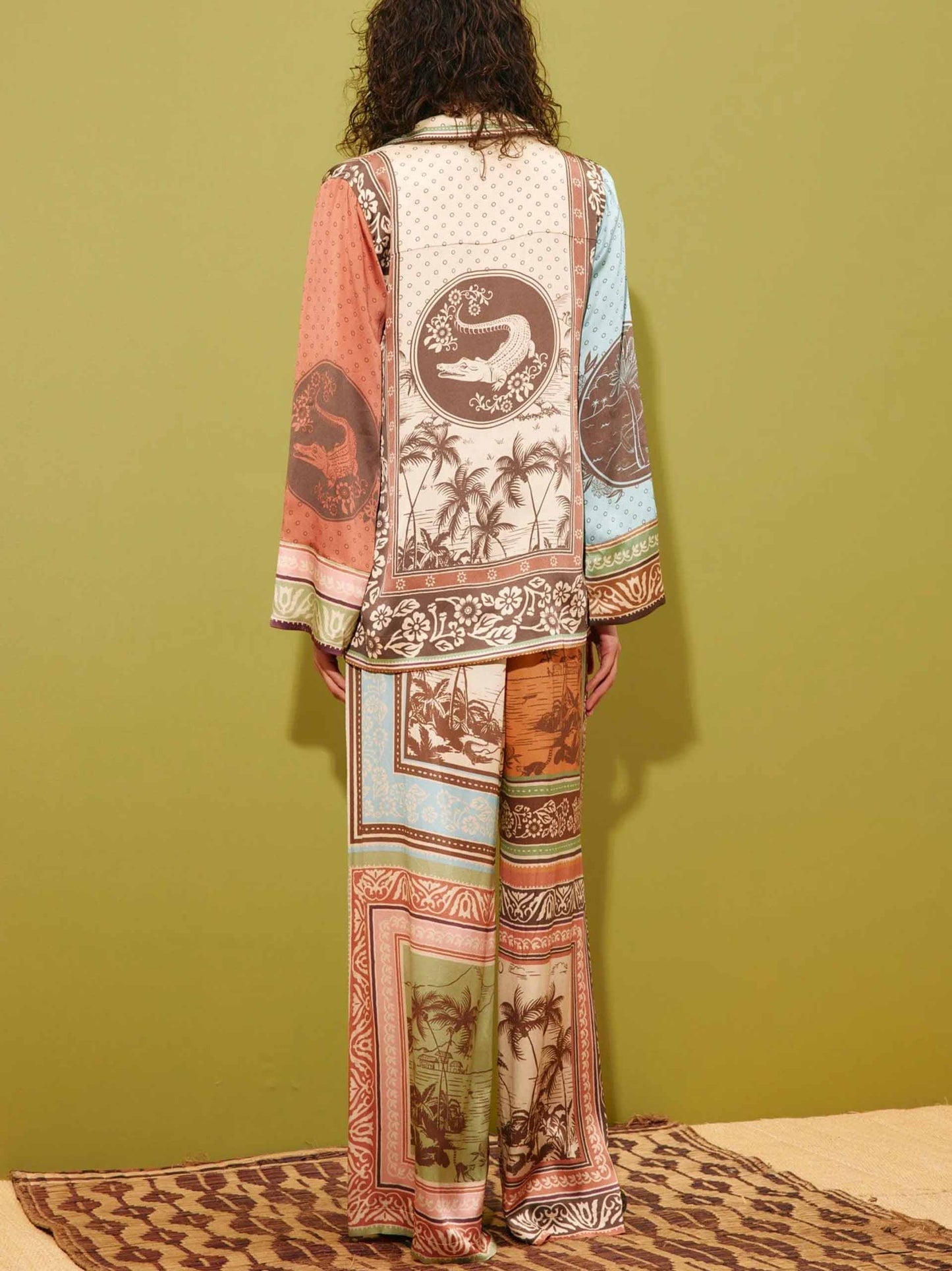 ALEMAIS - Hemd Alberta aus Seide für Damen