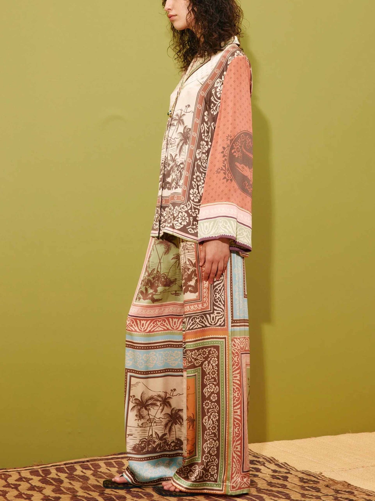 ALEMAIS - Hemd Alberta aus Seide für Damen