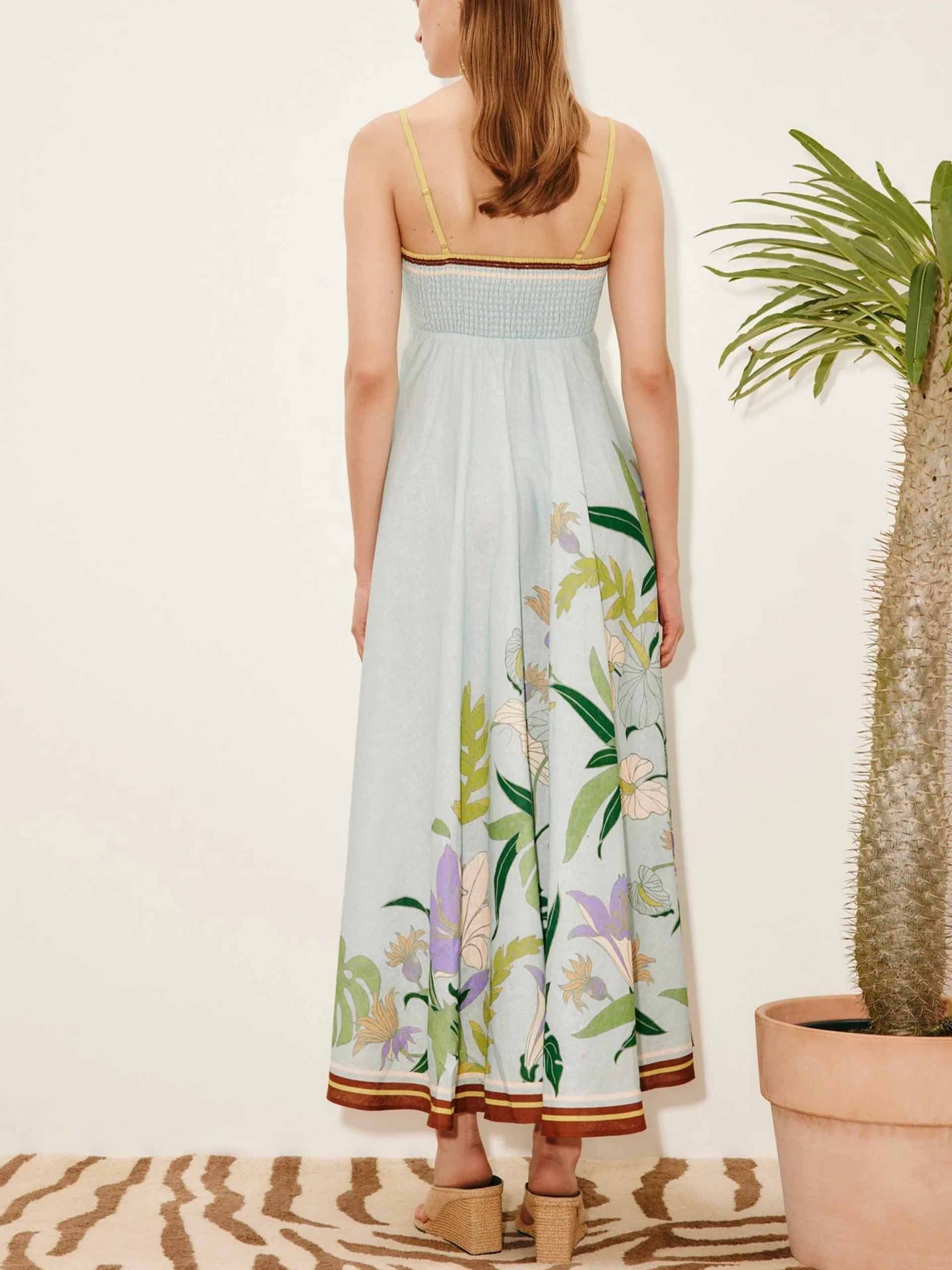 ALEMAIS - Trägerkleid Alfie aus Leinen für Damen