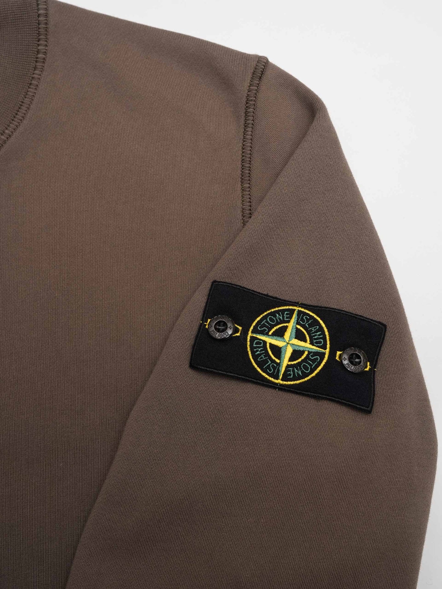 STONE ISLAND - Sweatshirt mit Kompass-Patch für Herren