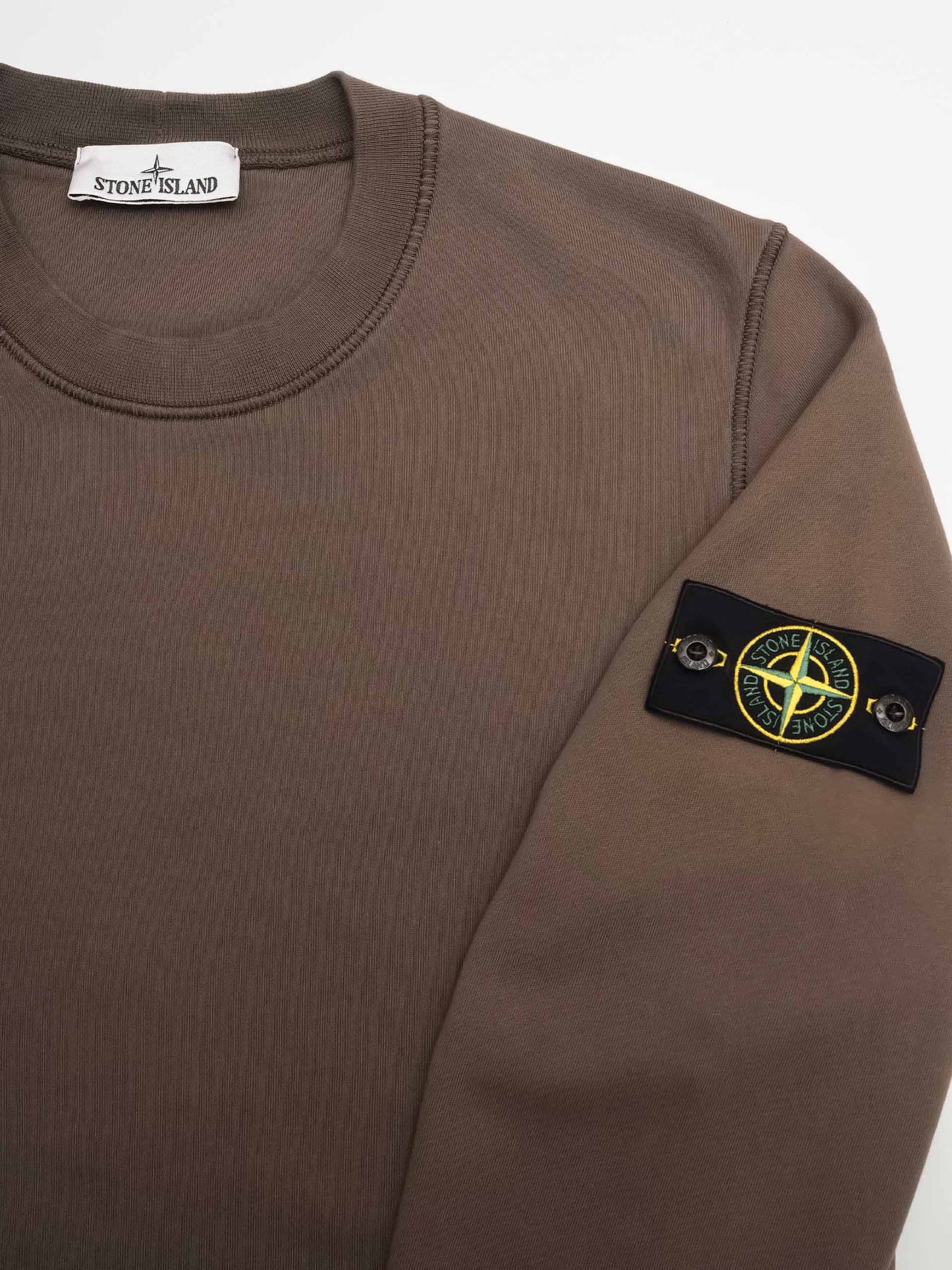 STONE ISLAND - Sweatshirt mit Kompass-Patch für Herren