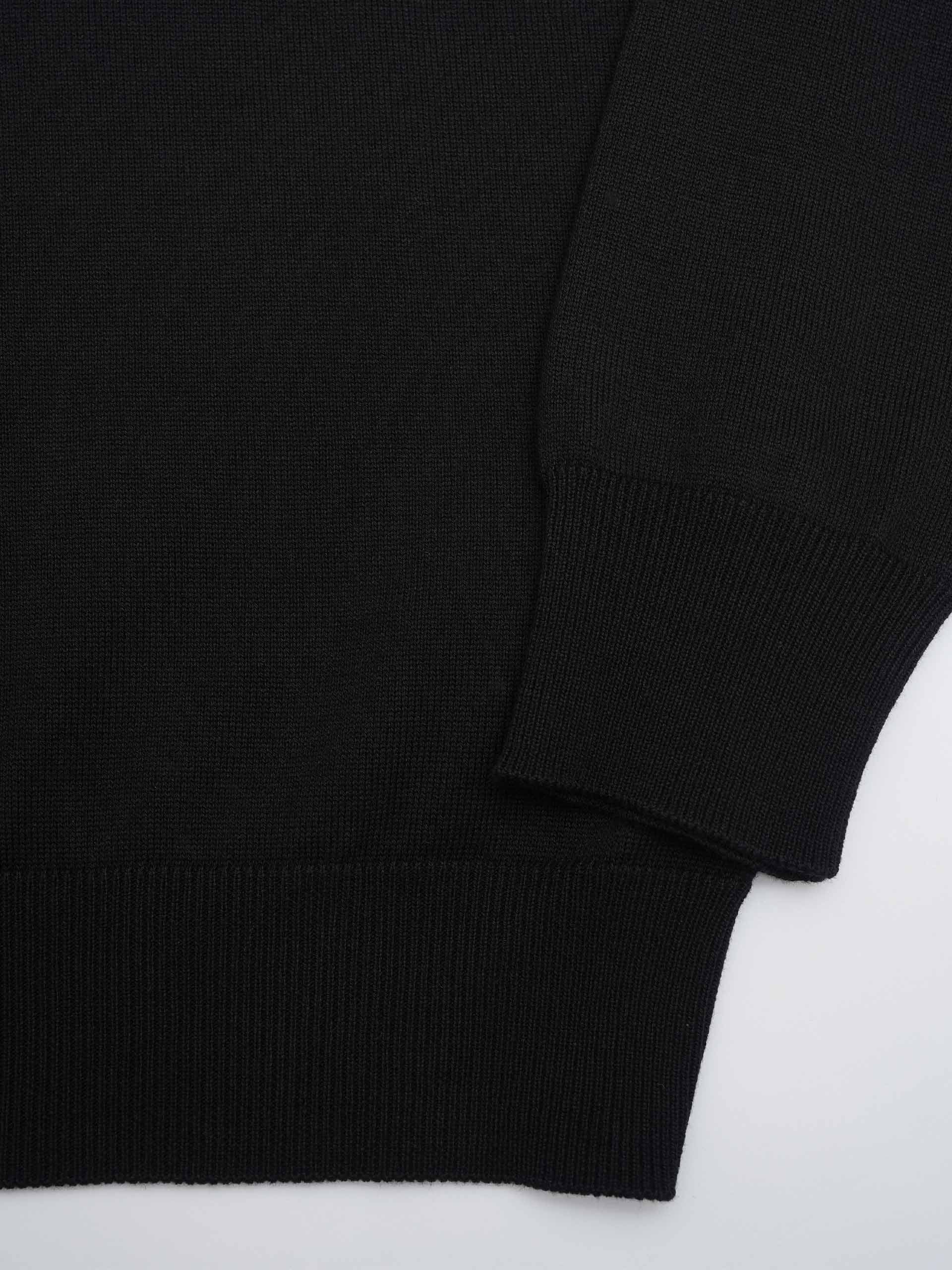 STONE ISLAND - Strickpullover aus Baumwolle für Herren in Schwarz - Black