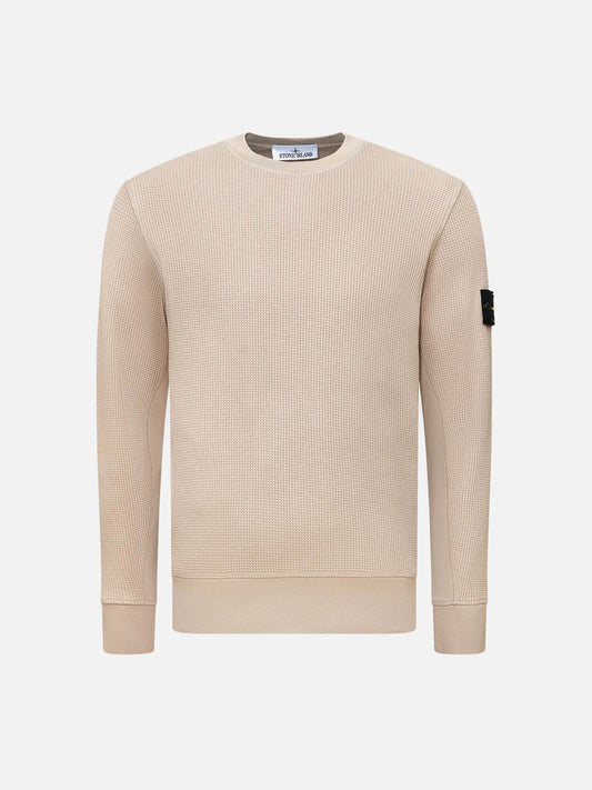 STONE ISLAND - Sweatshirt mit Waffelstruktur für Herren