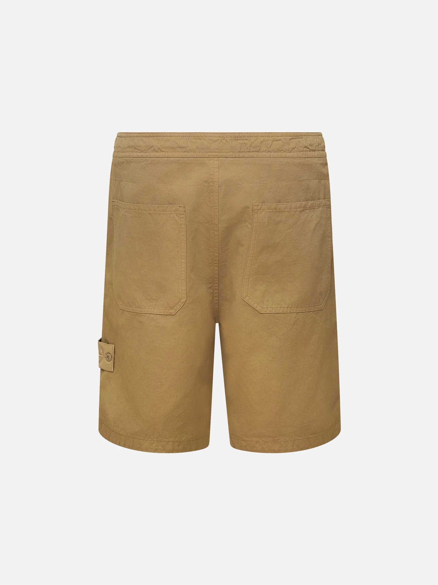 STONE ISLAND - Ghost Piece Shorts aus Leinen-Mix für Herren